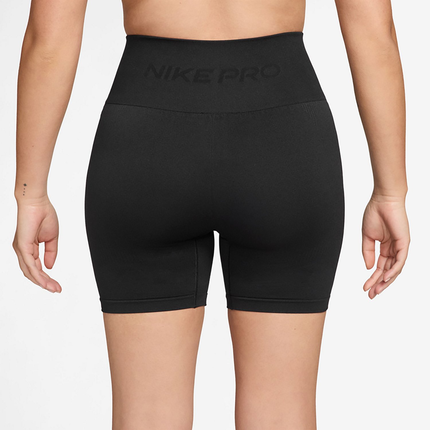 Nike Women's Pro Seamless Dri-FIT High-Waisted Biker Shorts 5 in - view number 2