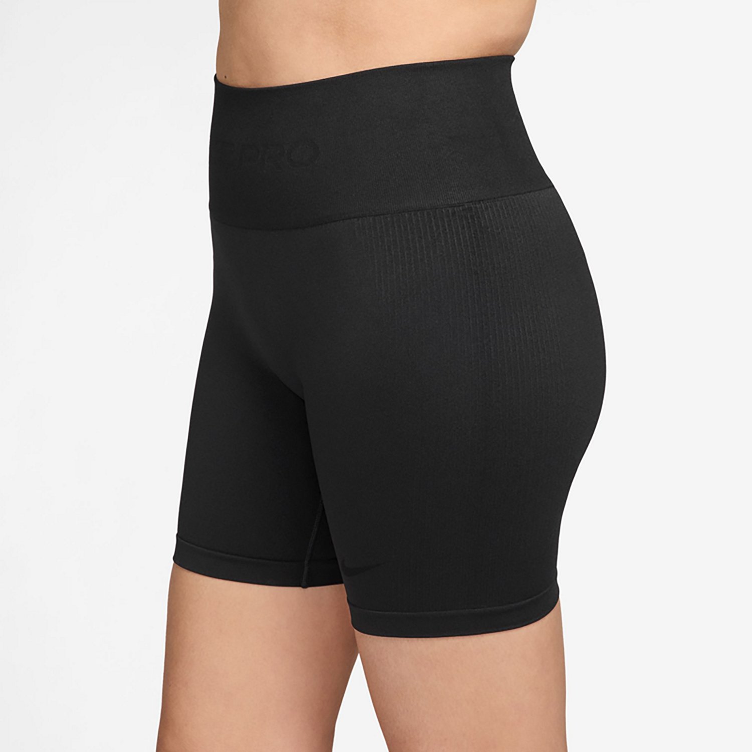 Nike Women's Pro Seamless Dri-FIT High-Waisted Biker Shorts 5 in - view number 3