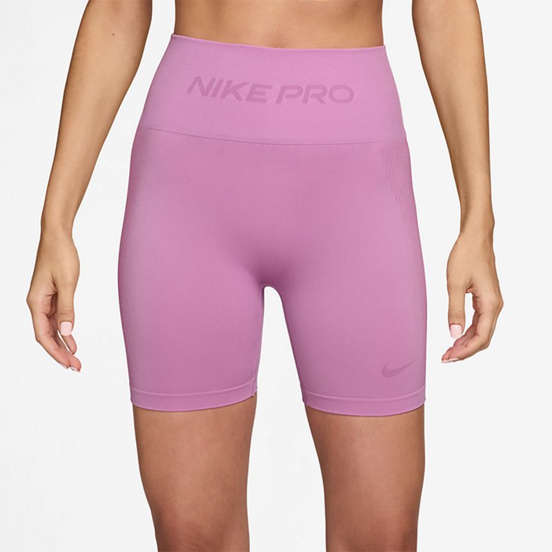 Nike Women's Pro Seamless Dri-FIT High-Waisted Biker Shorts 5 in