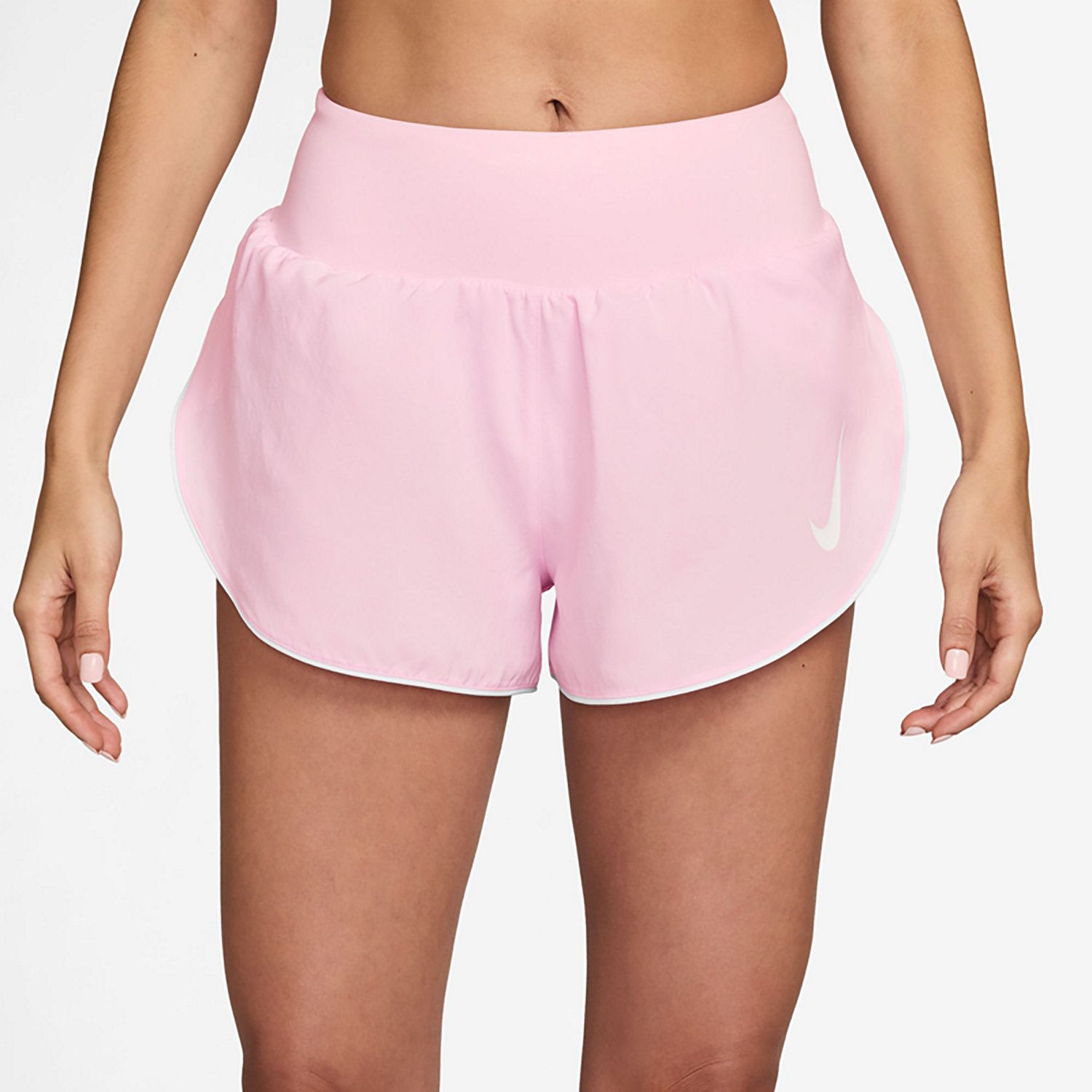 Nike Women's Tempo Swoosh Dri-FIT Mid-Rise Running Shorts 3 in