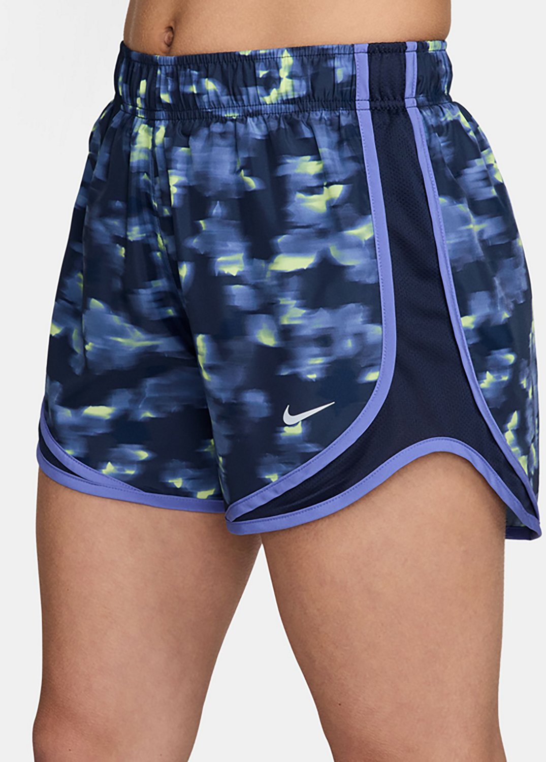 Nike Women's Tempo Mid-Rise Brief-Lined Printed Running Shorts 3 in - view number 3