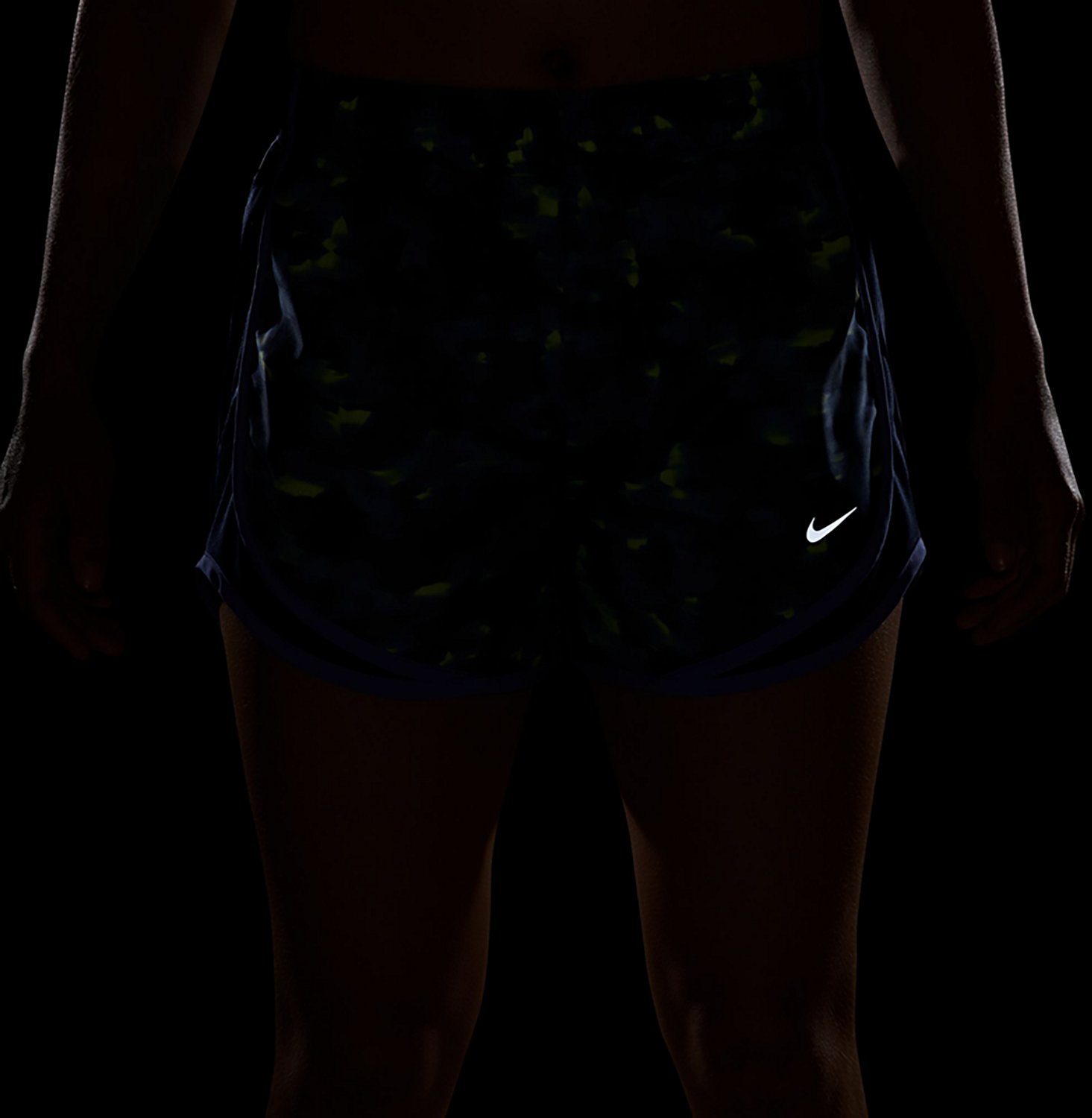 Nike Women's Tempo Mid-Rise Brief-Lined Printed Running Shorts 3 in - view number 5