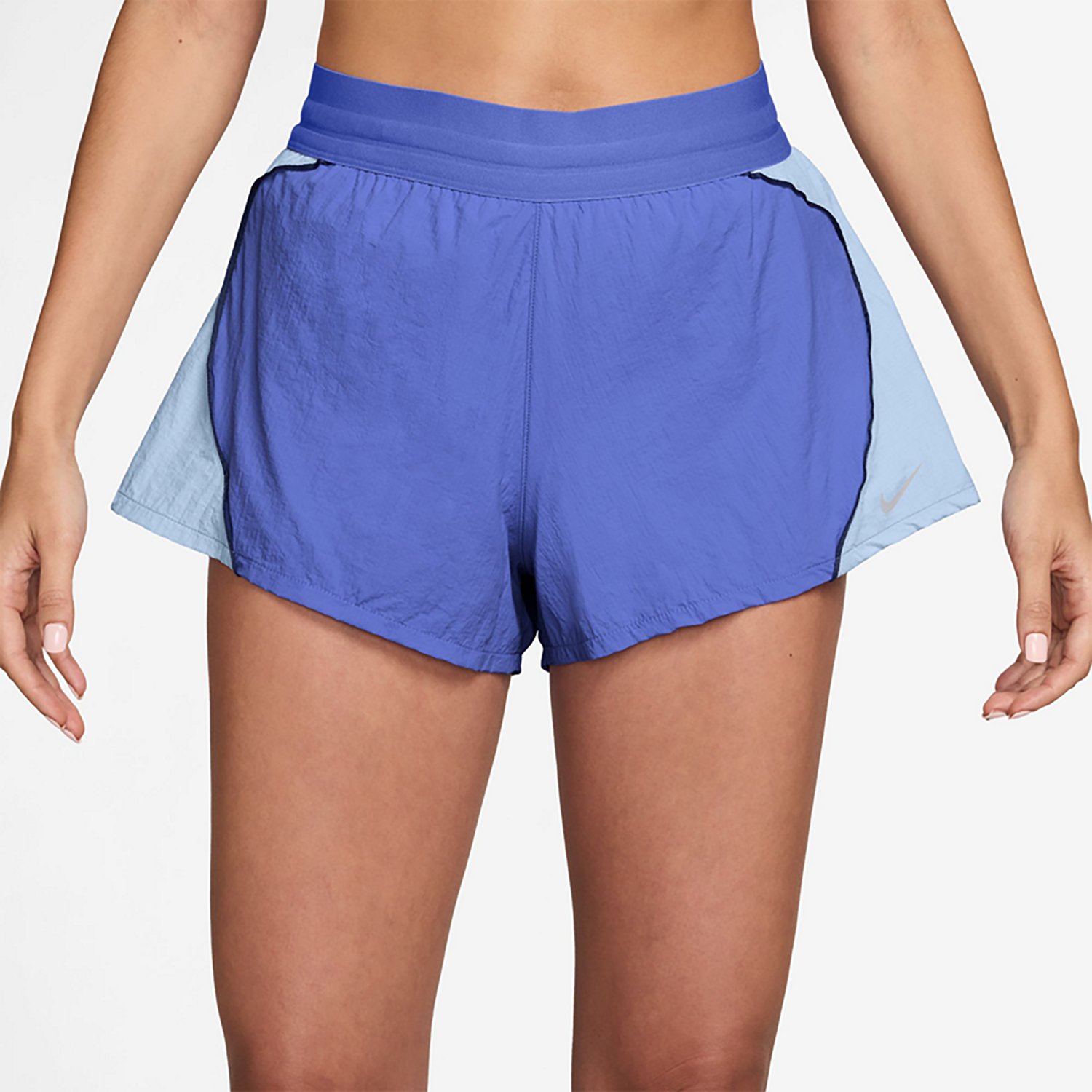 Nike Women's Swift UV Repel High-Waisted Brief-Lined Running Shorts 2.5 in