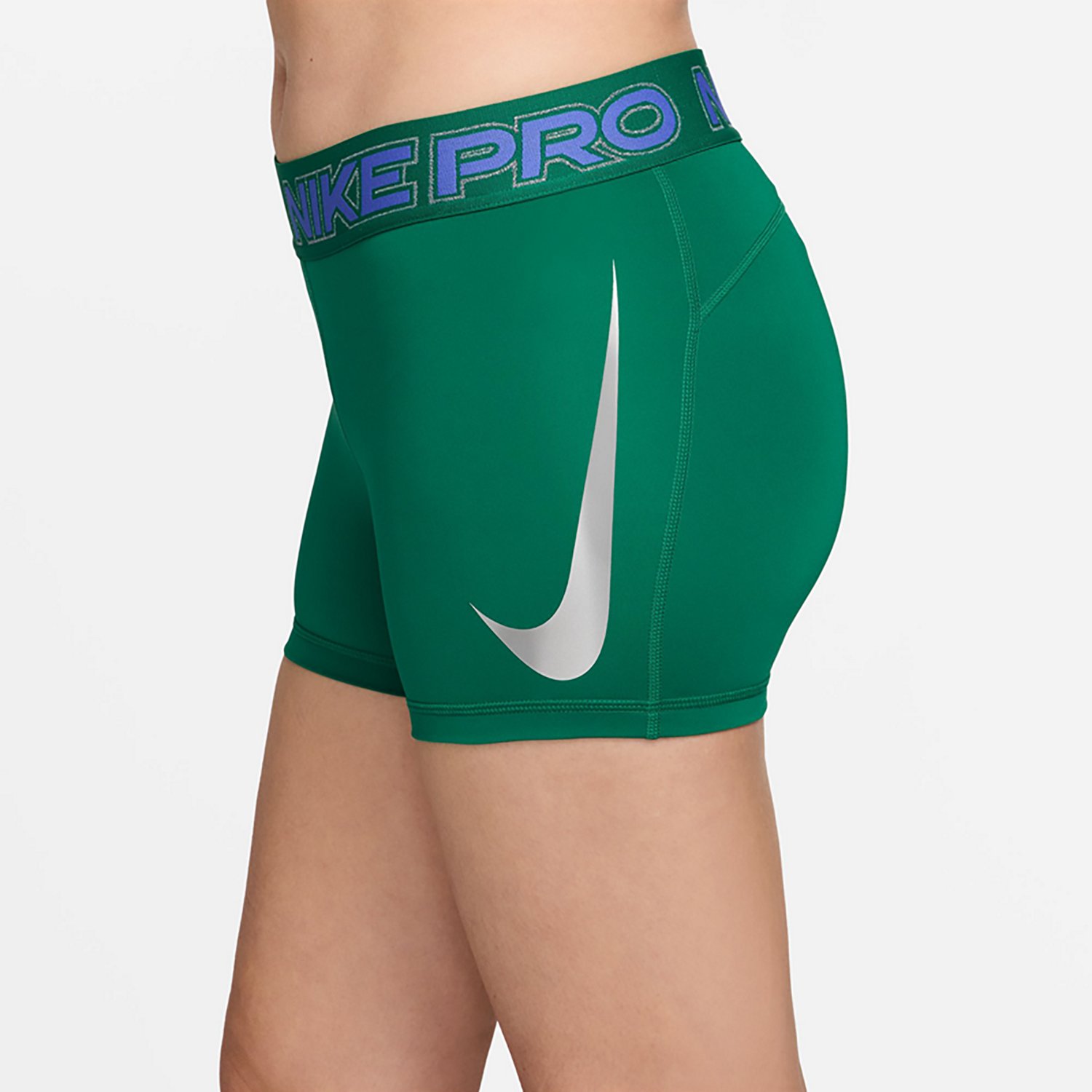 Nike Women's Pro Mid-Rise Biker Shorts 3 in - view number 3