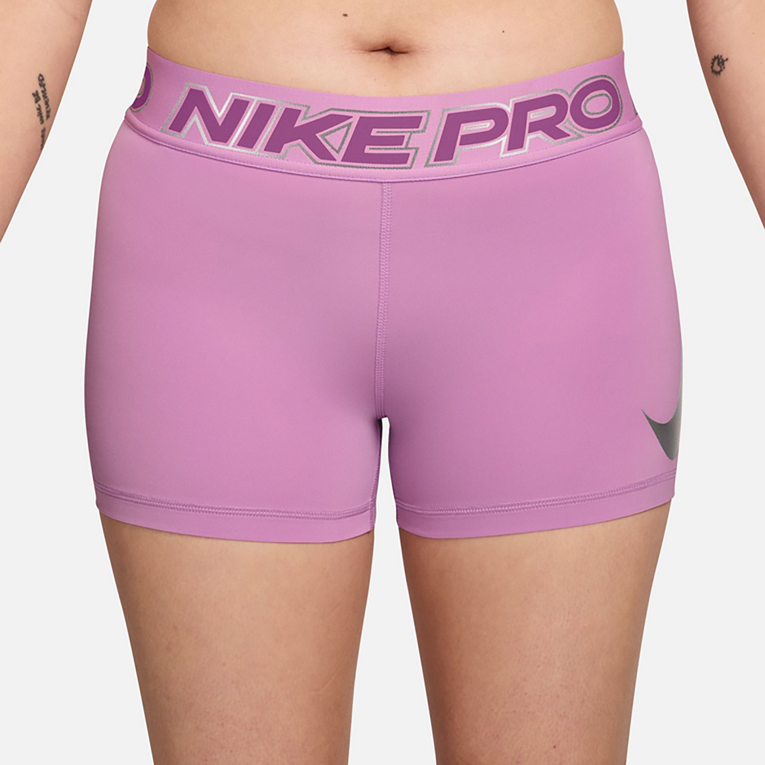 Nike Women's Pro Mid-Rise Biker Shorts 3 in