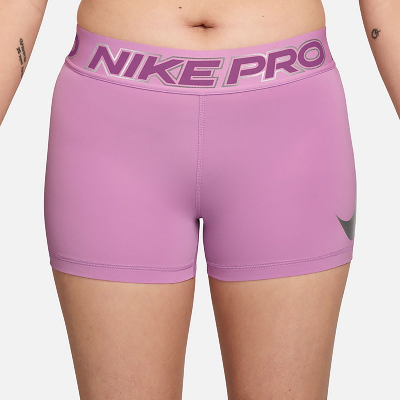 Nike Women's Pro Mid-Rise Biker Shorts 3 in