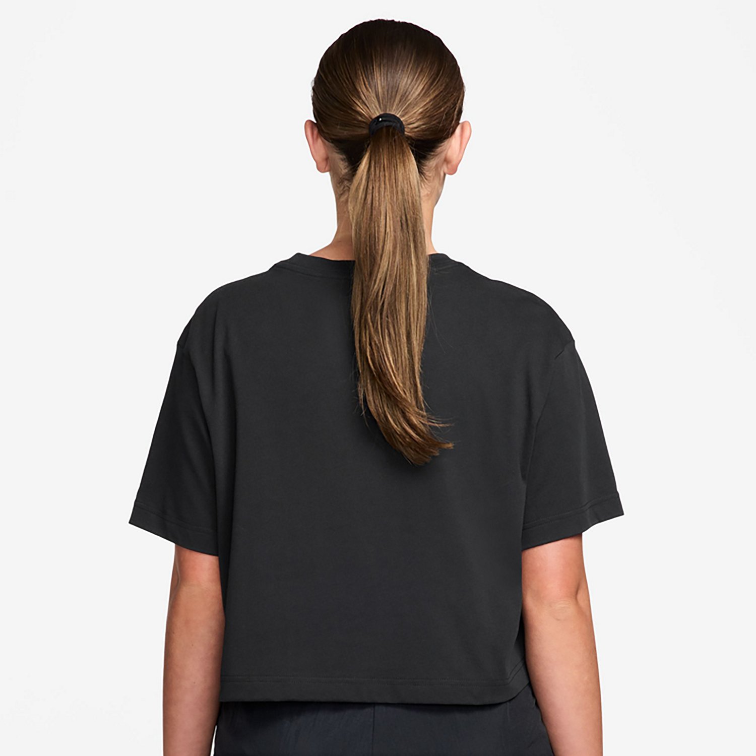 Nike Women's Nike Sportswear Classic Crop Short Sleeve T-shirt - view number 2