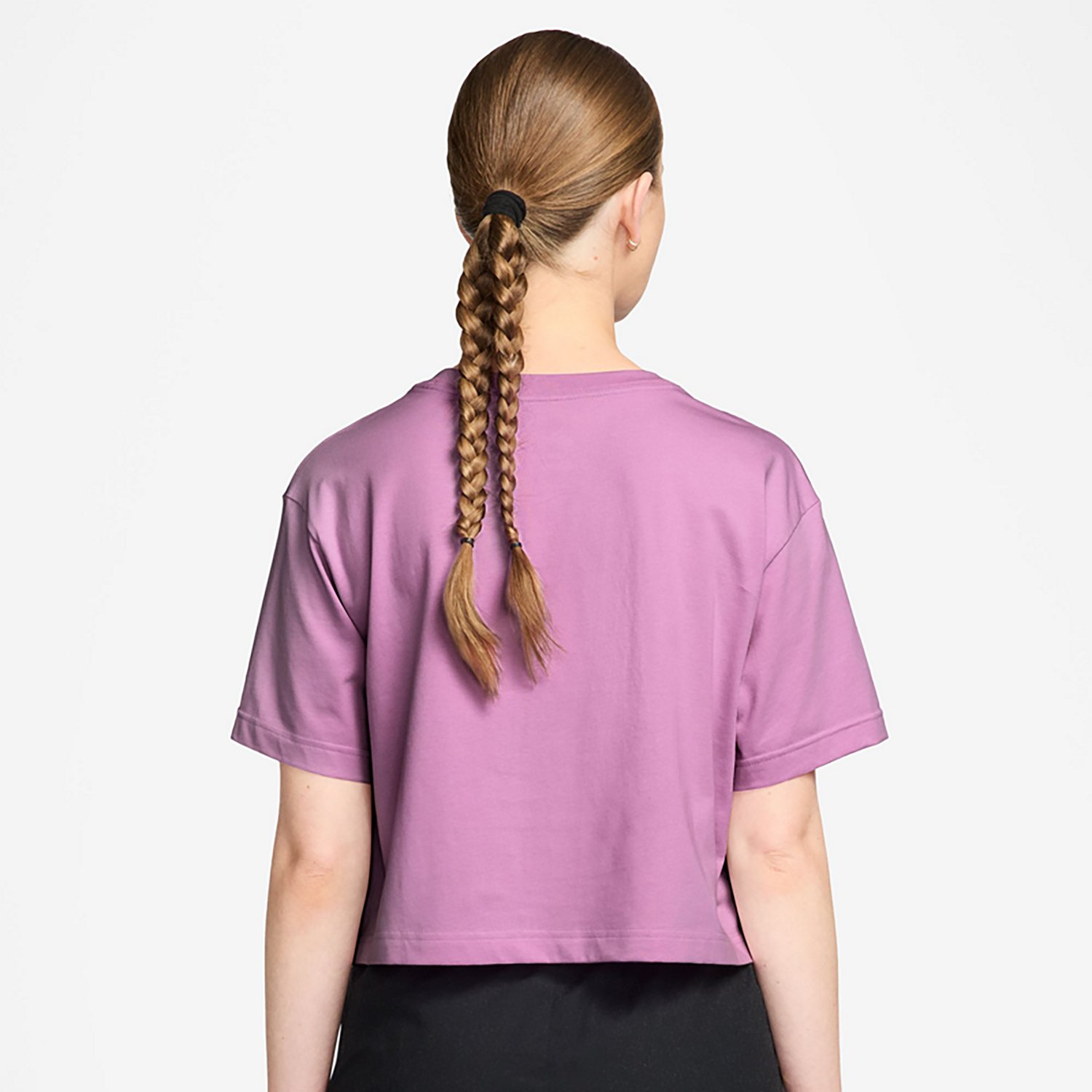 Nike Women's Nike Sportswear Classic Crop Short Sleeve T-shirt - view number 2