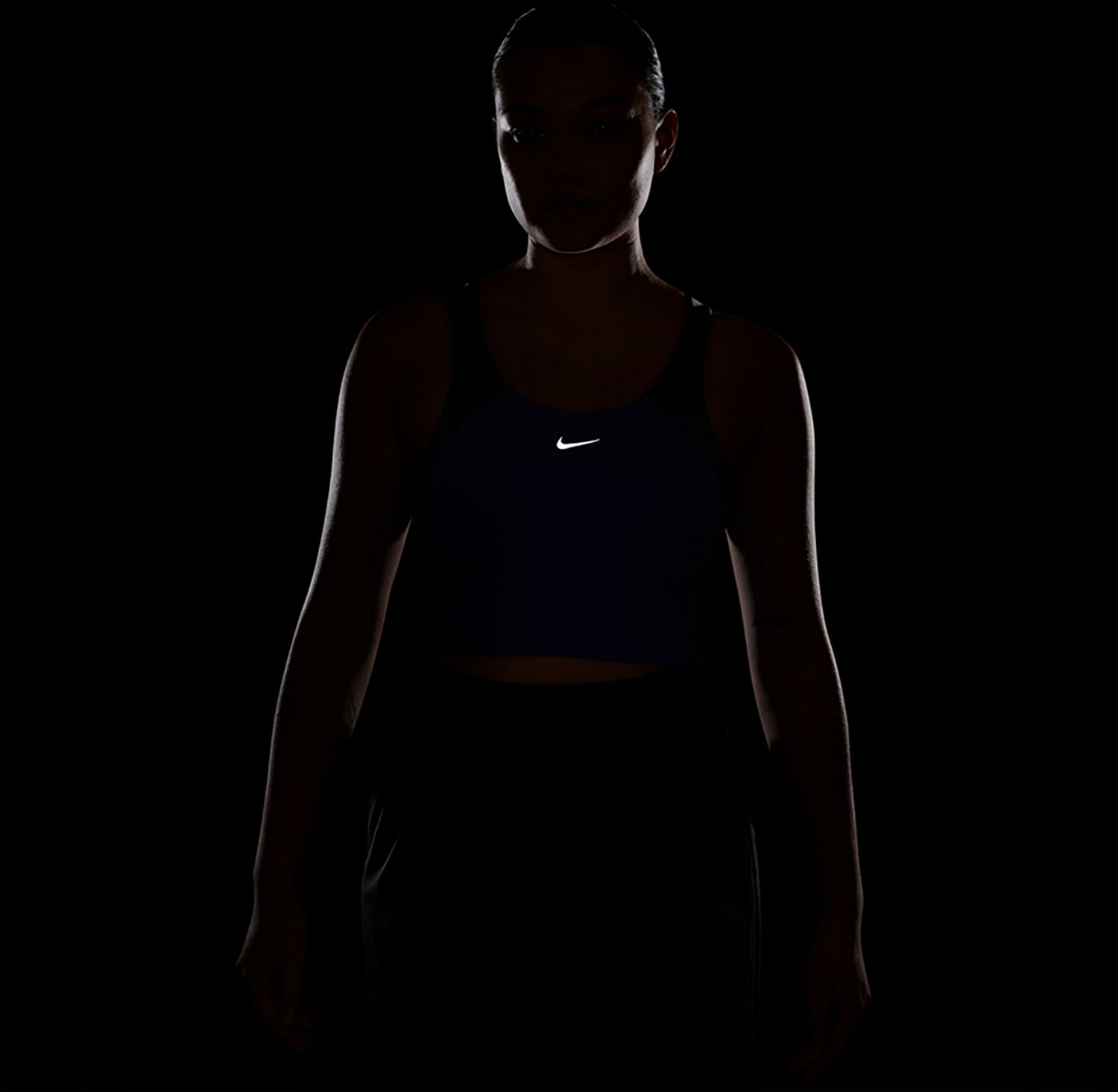 Nike Women's Nike Tempo Dri-FIT Medium Support Crop Tank Sports Bra - view number 4