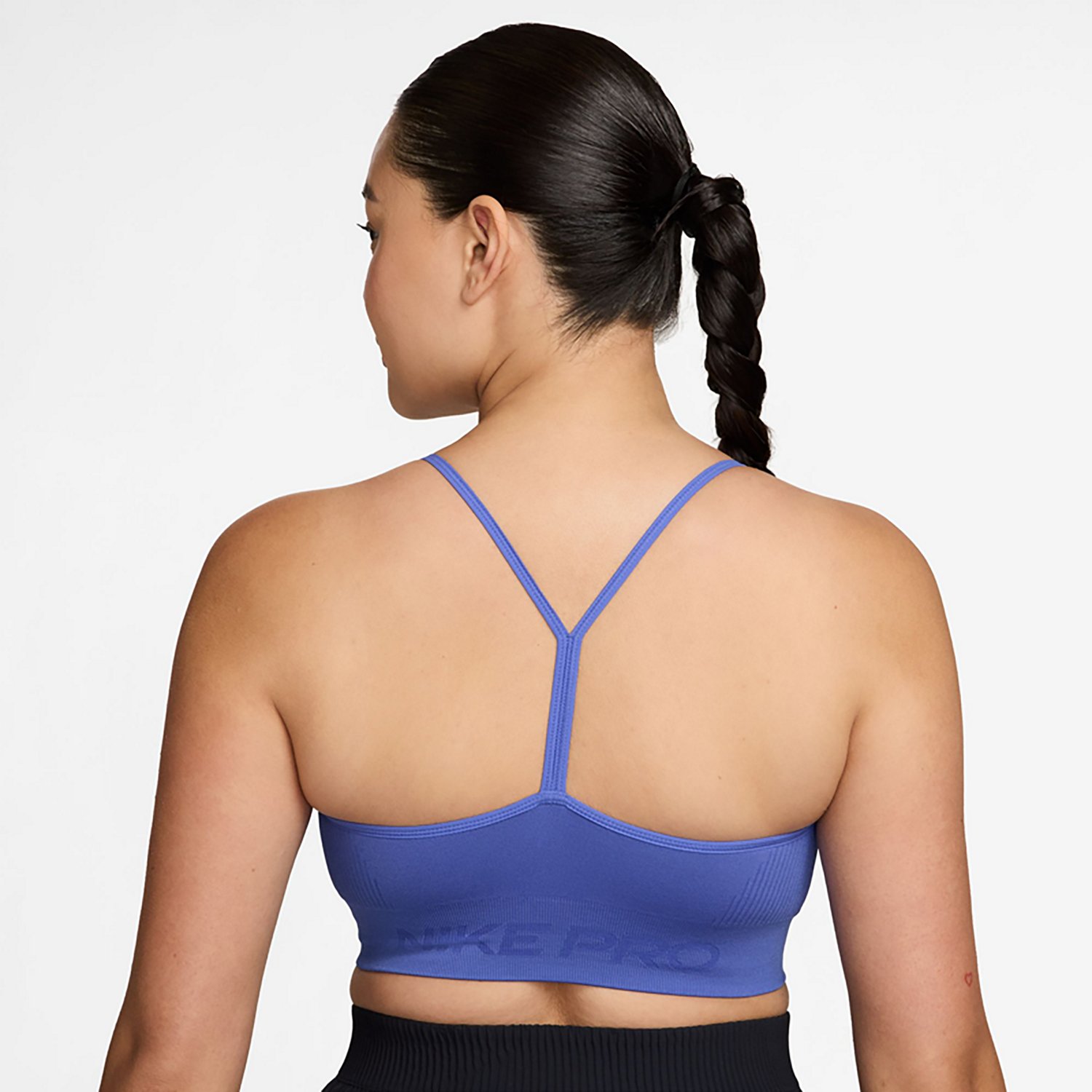 Nike Women's Nike Pro Dri-FIT Seamless Light Support Padded Sports Bra - view number 2