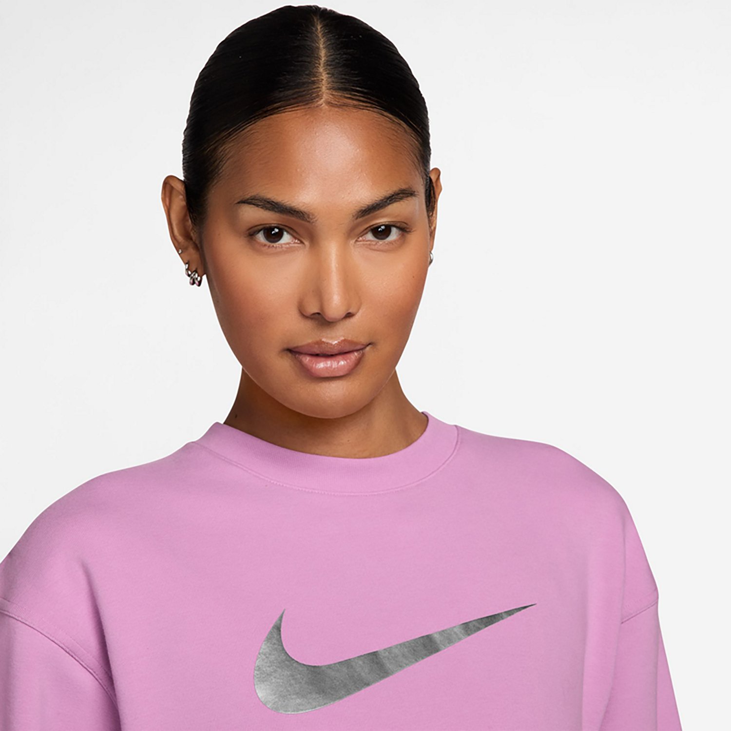 Nike Women's Dri-FIT Fleece Crew Sweatshirt - view number 3