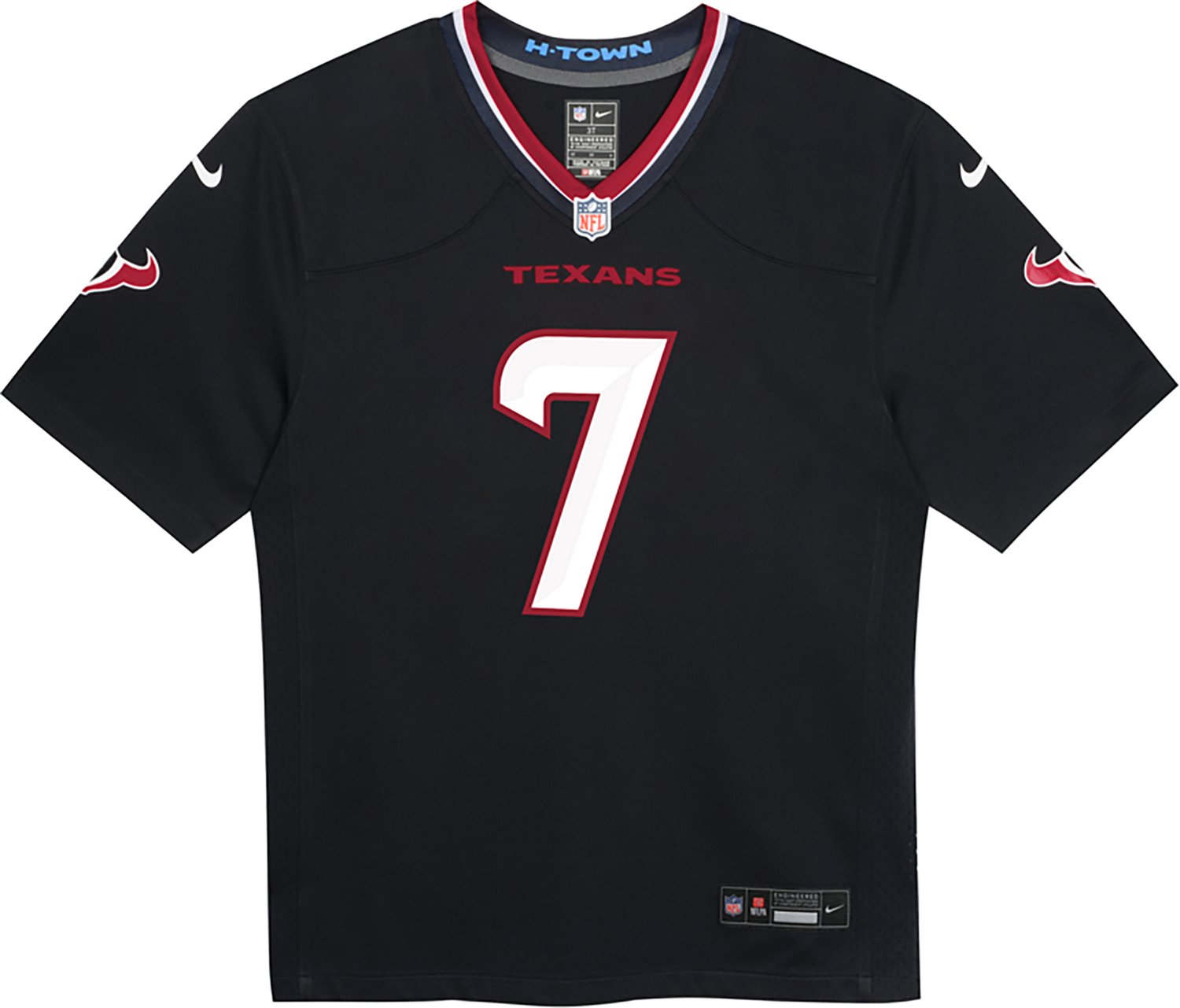 Nike Boys' Houston Texans C.J. Stroud Game Jersey - view number 2