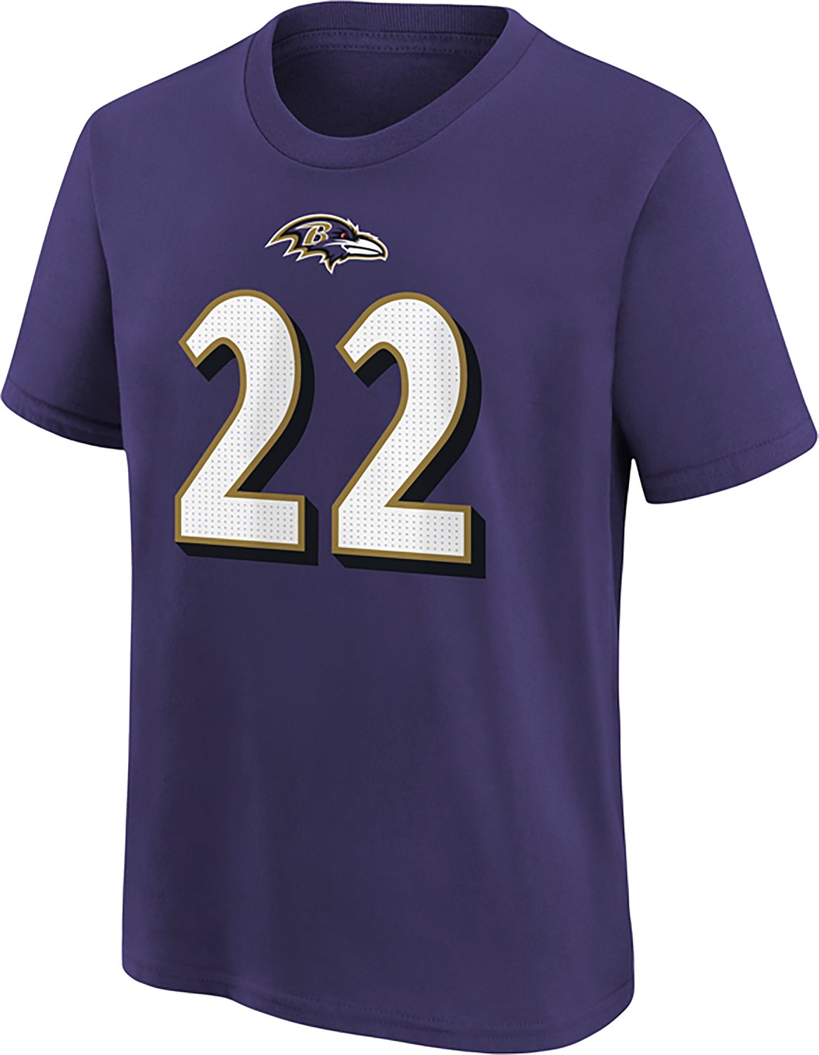 Nike Boys' Ravens D. Henry Fuse N&N T-shirt - view number 2