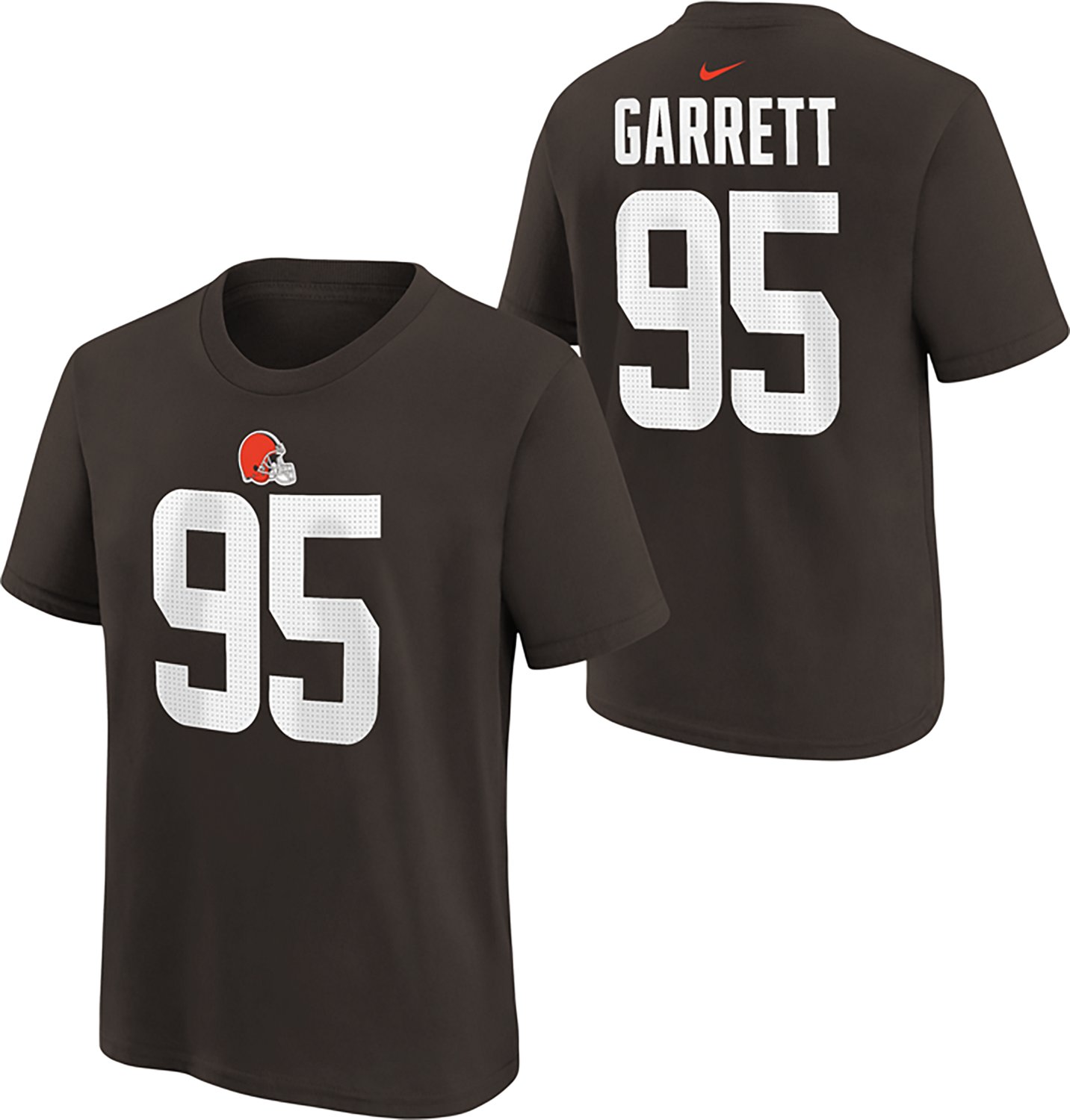 Nike Boys' Browns M. Garrett Fuse N&N T-shirt - view number 3