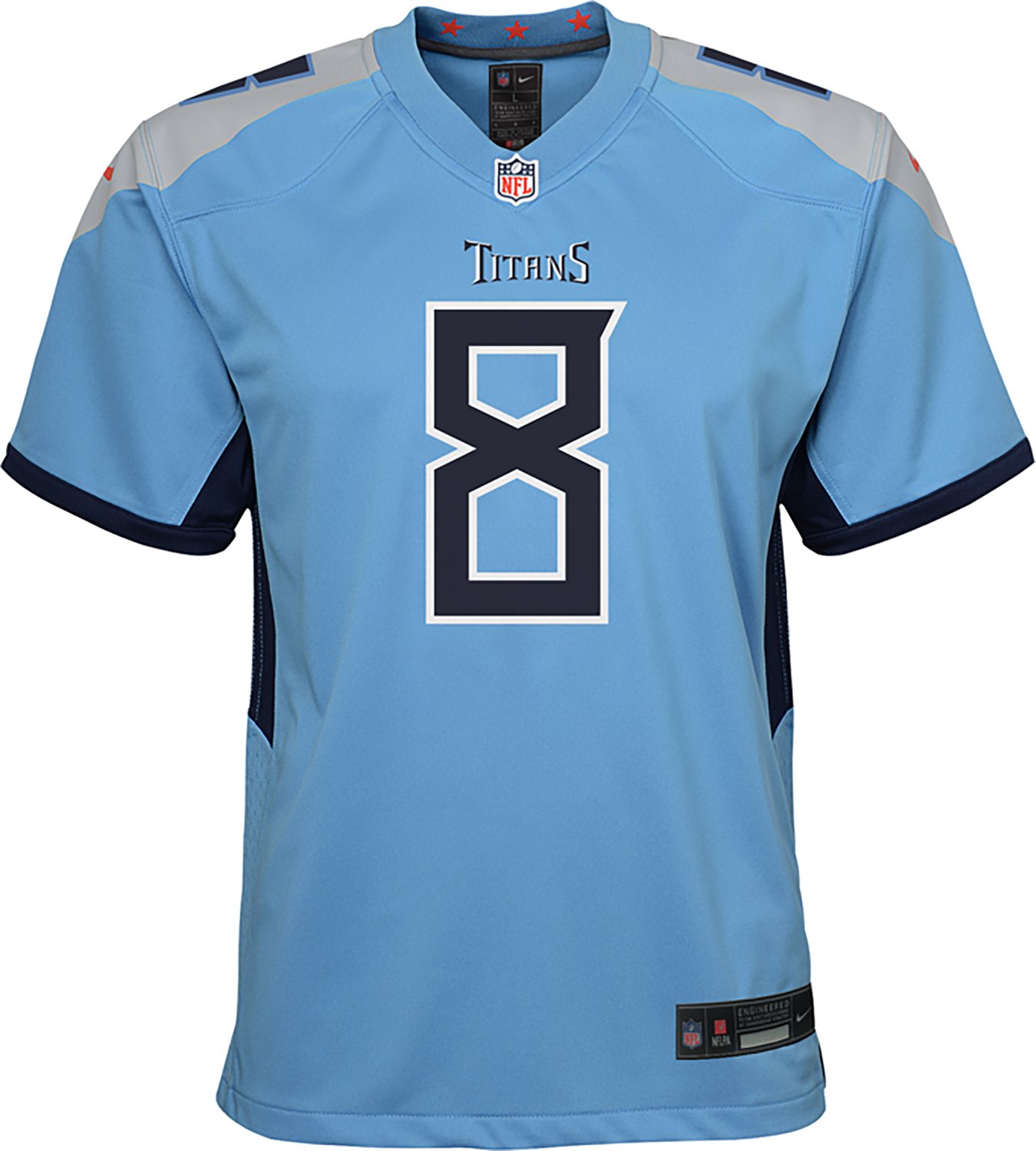 Nike Boys' Titans Will Levis ALT Game Player Name & Number Jersey