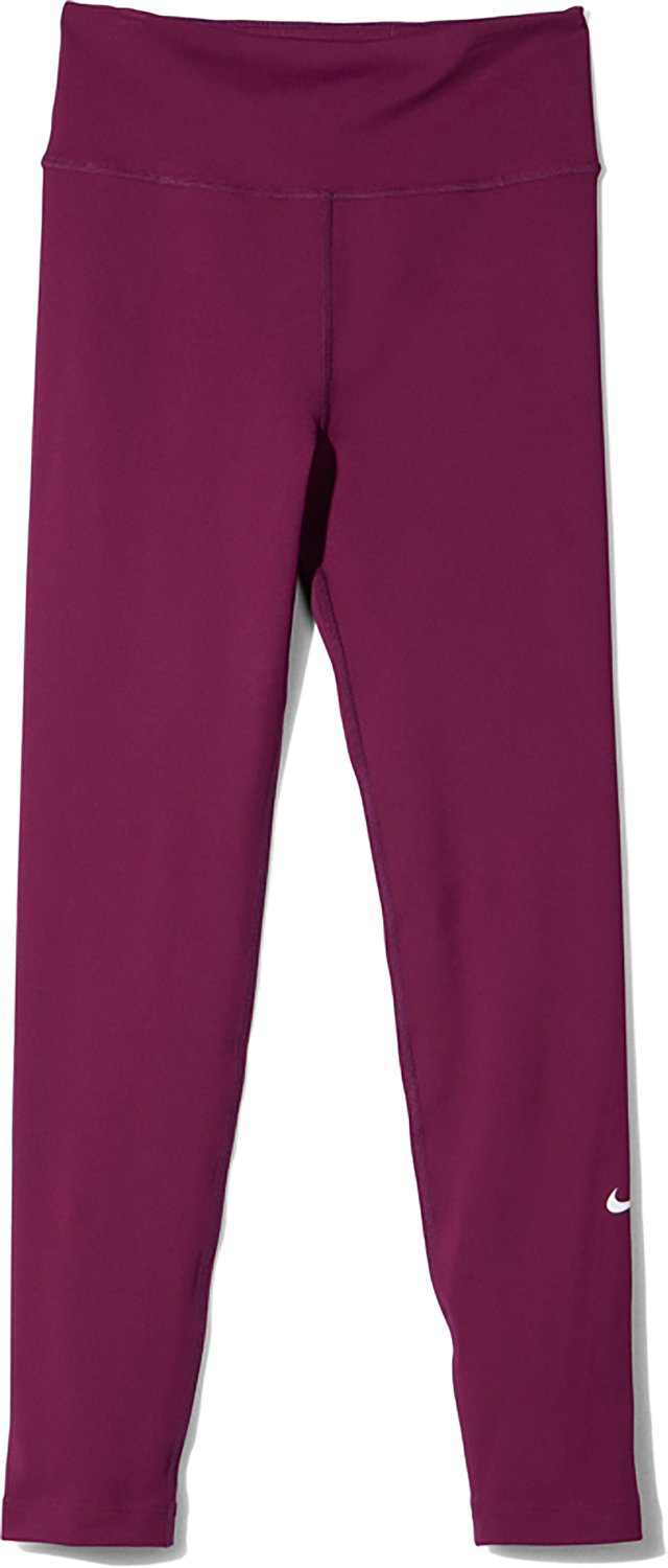 Nike Girls' Dri-FIT One High-Waisted Leggings                                                                                    - view number 6