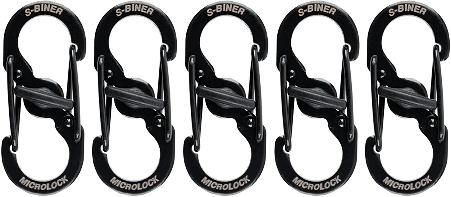 Nite Ize S-Biner MicroLock Stainless Steel Carabiners 5-Pack - view number 4