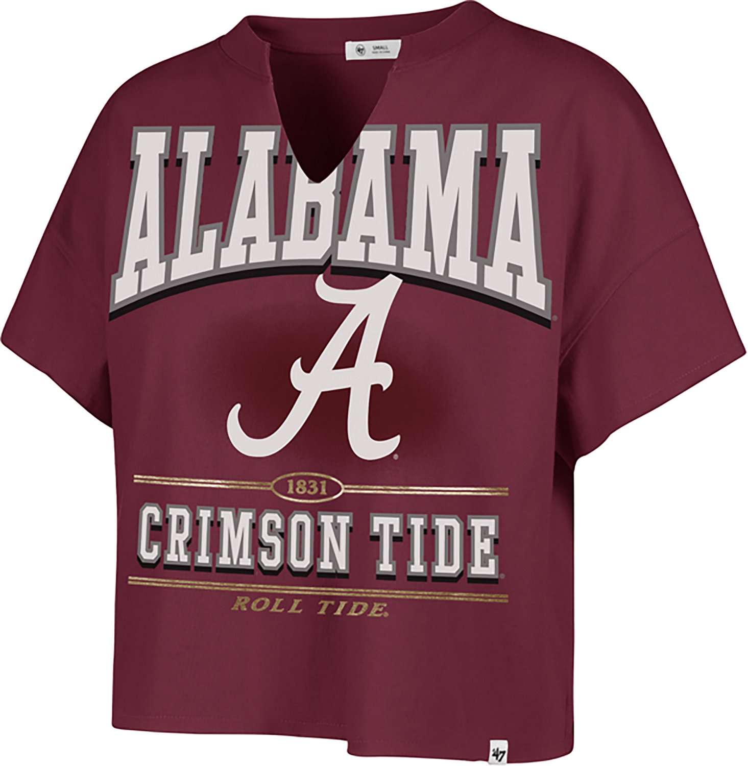 47 Women's Alabama Elation Oversize Notch Neck T-shirt - view number 3