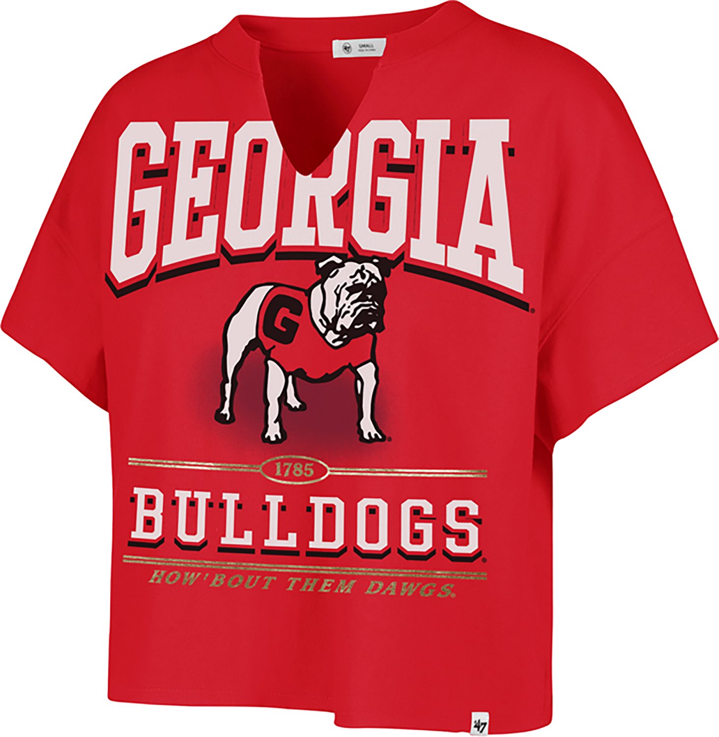 47 Women's Georgia Elation Oversize Notch Neck T-shirt - view number 3