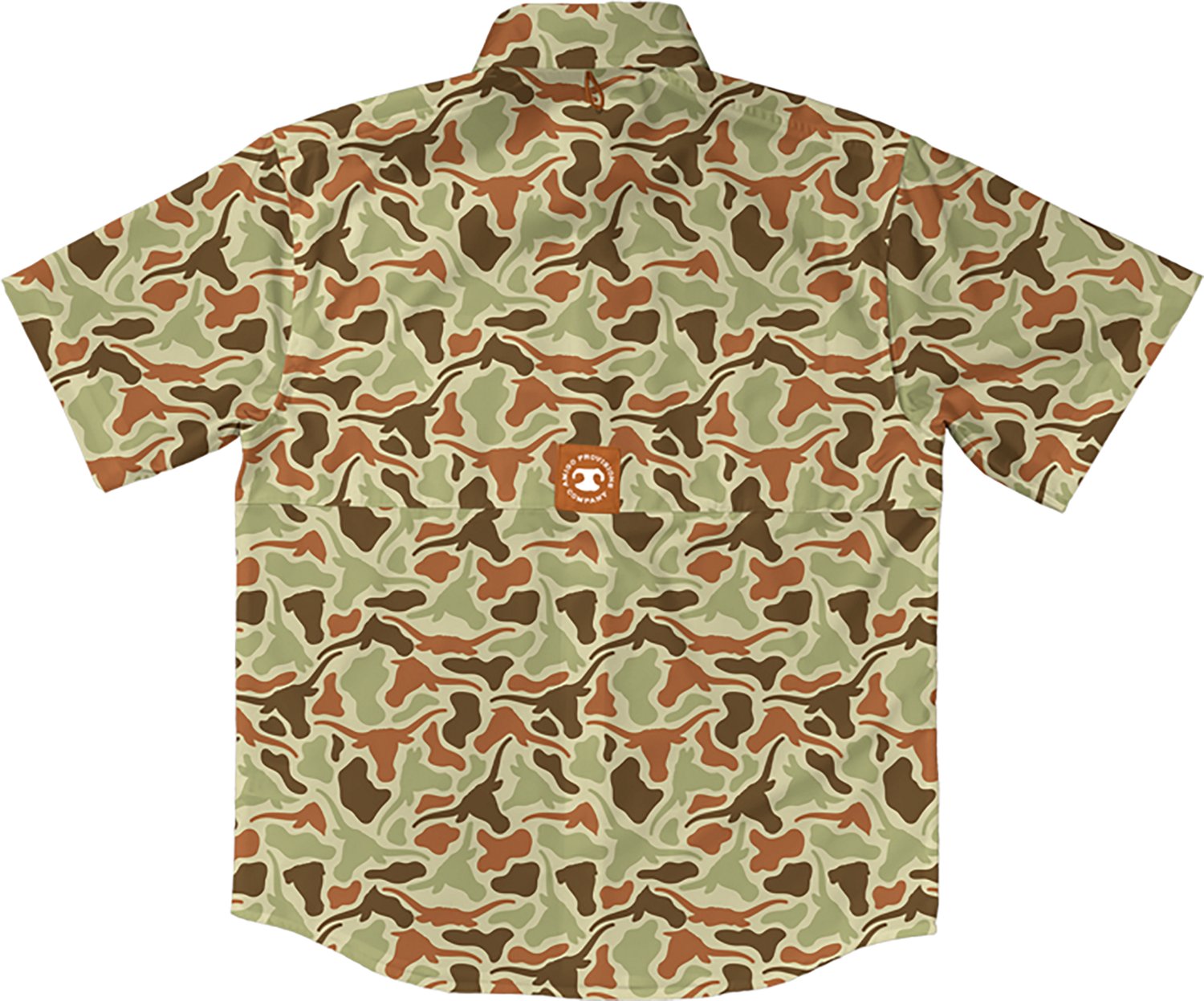 Amigo Men's Texas Field and Fish Short Sleeve Shirt Texas Longhorns - view number 2