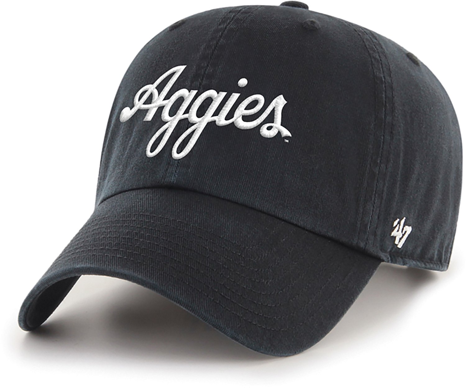 47 Texas A&M Script Aggies Clean Up Cap