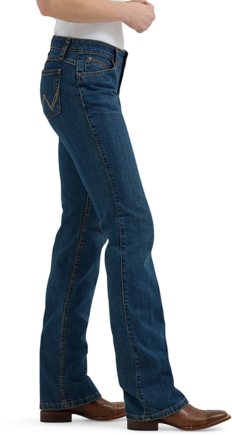 Wrangler Women's Ultimate Riding Q-Baby Mid-Rise Plus Size Bootcut Jeans - view number 5