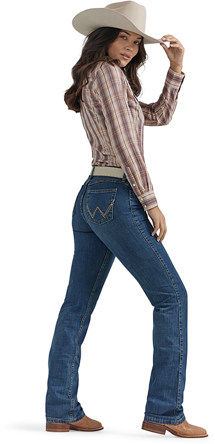 Wrangler Women's Ultimate Riding Q-Baby Mid-Rise Plus Size Bootcut Jeans - view number 6
