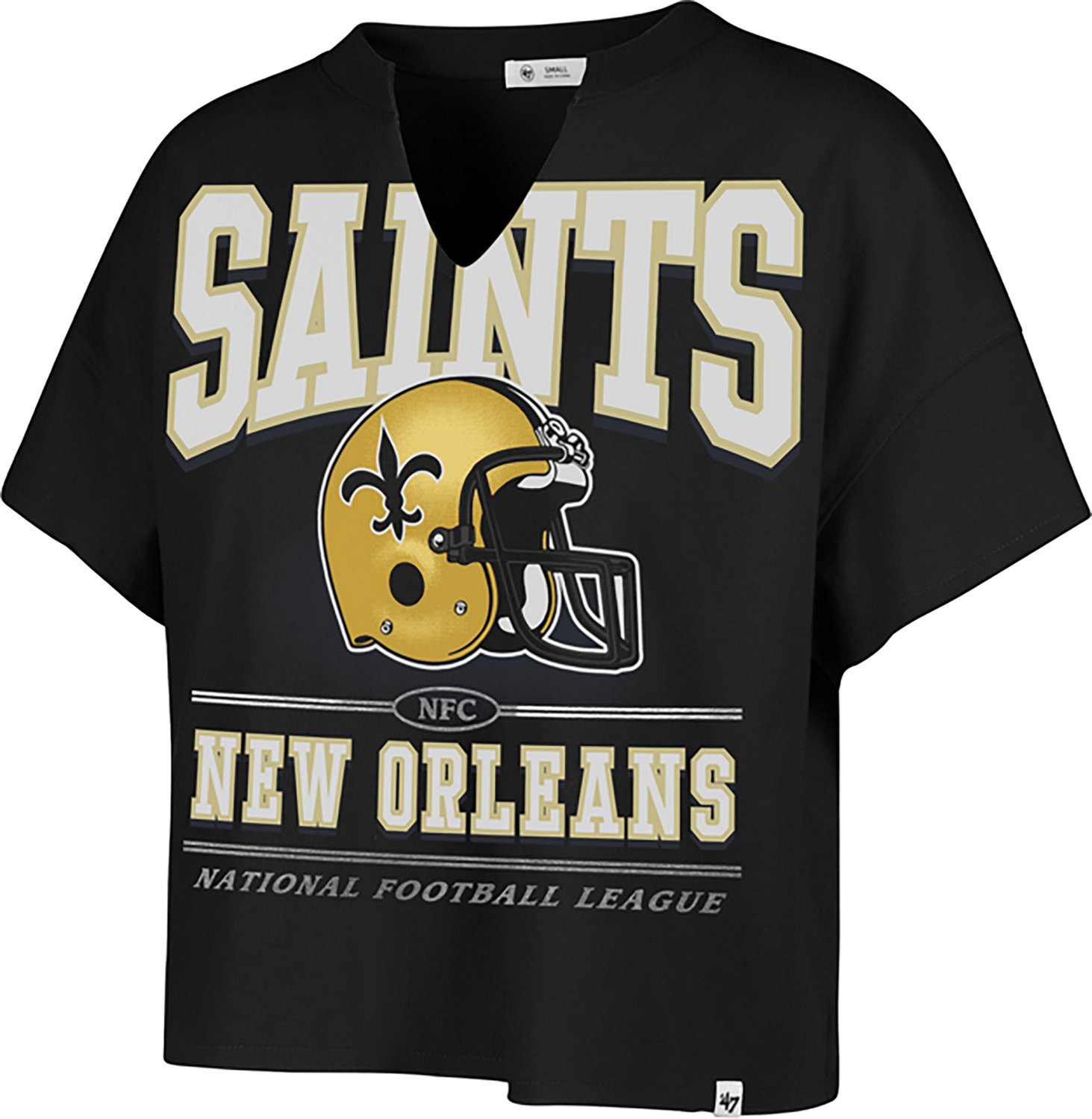 47 Women's Saints Elation Oversize Notch Neck T-shirt - view number 1