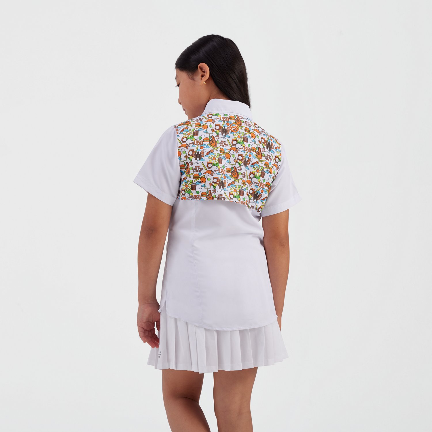 Magellan Outdoors Whataburger Girls' Laguna Madre Happy Fishing Shirt - view number 4