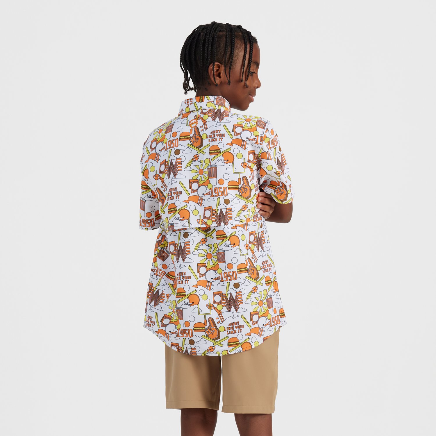 Magellan Outdoors Whataburger Boys' Laguna Madre Happy Crazy Fun Fishing Shirt - view number 4