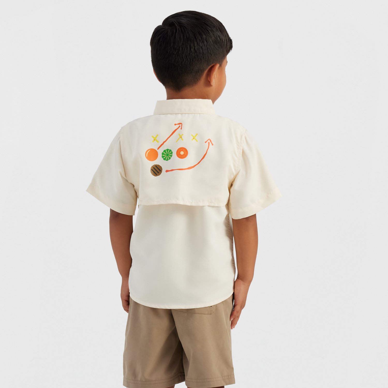 Magellan Outdoors Whataburger Boys' Preschool Laguna Madre Burger & Fries Fishing Shirt - view number 4
