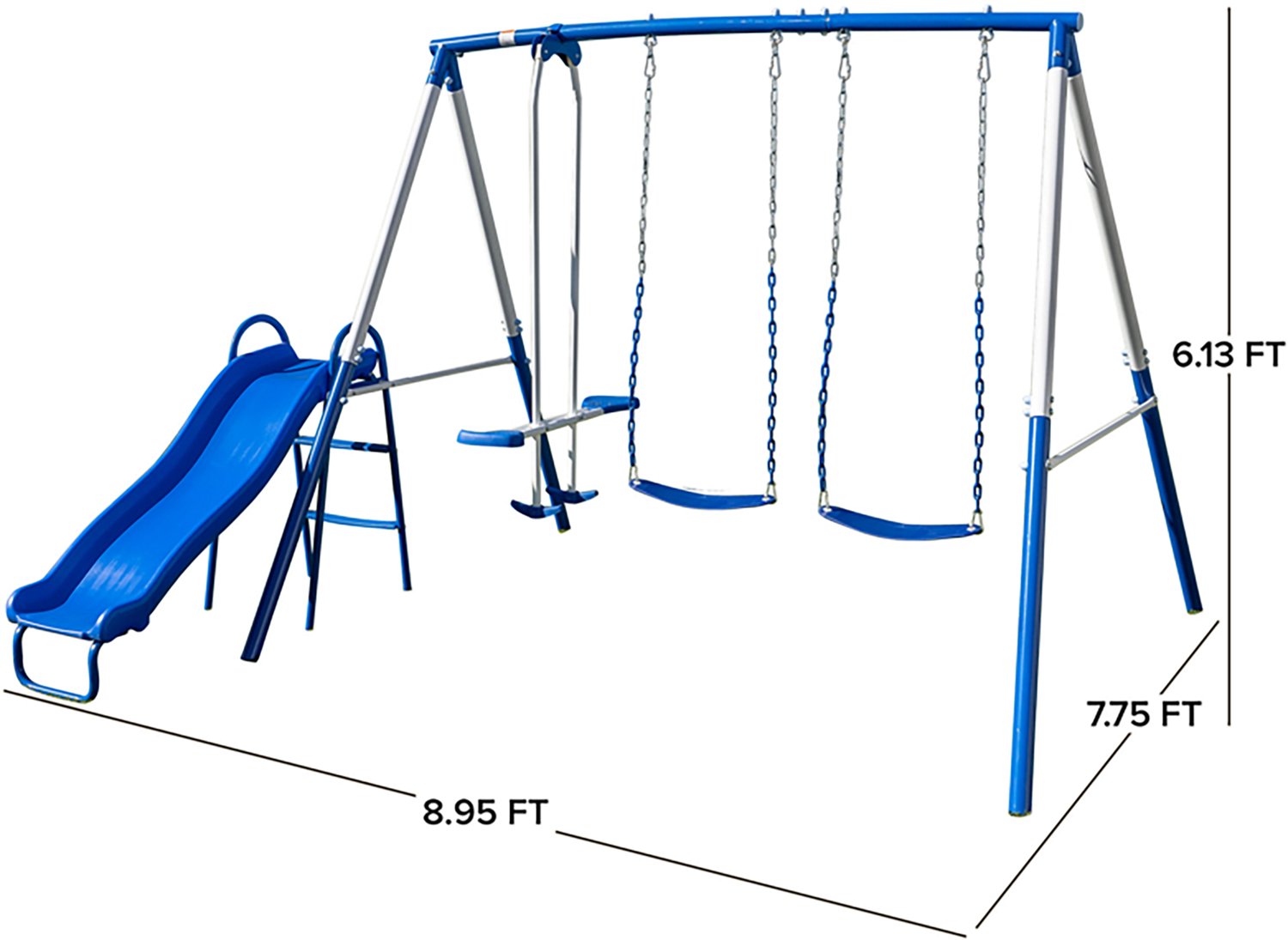Sportspower Albany Metal Swing Set                                                                                               - view number 2