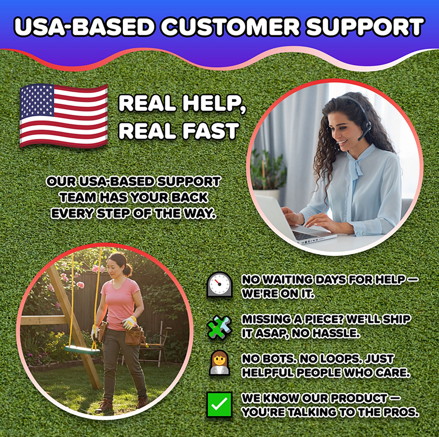Sportspower Albany Metal Swing Set                                                                                               - view number 7