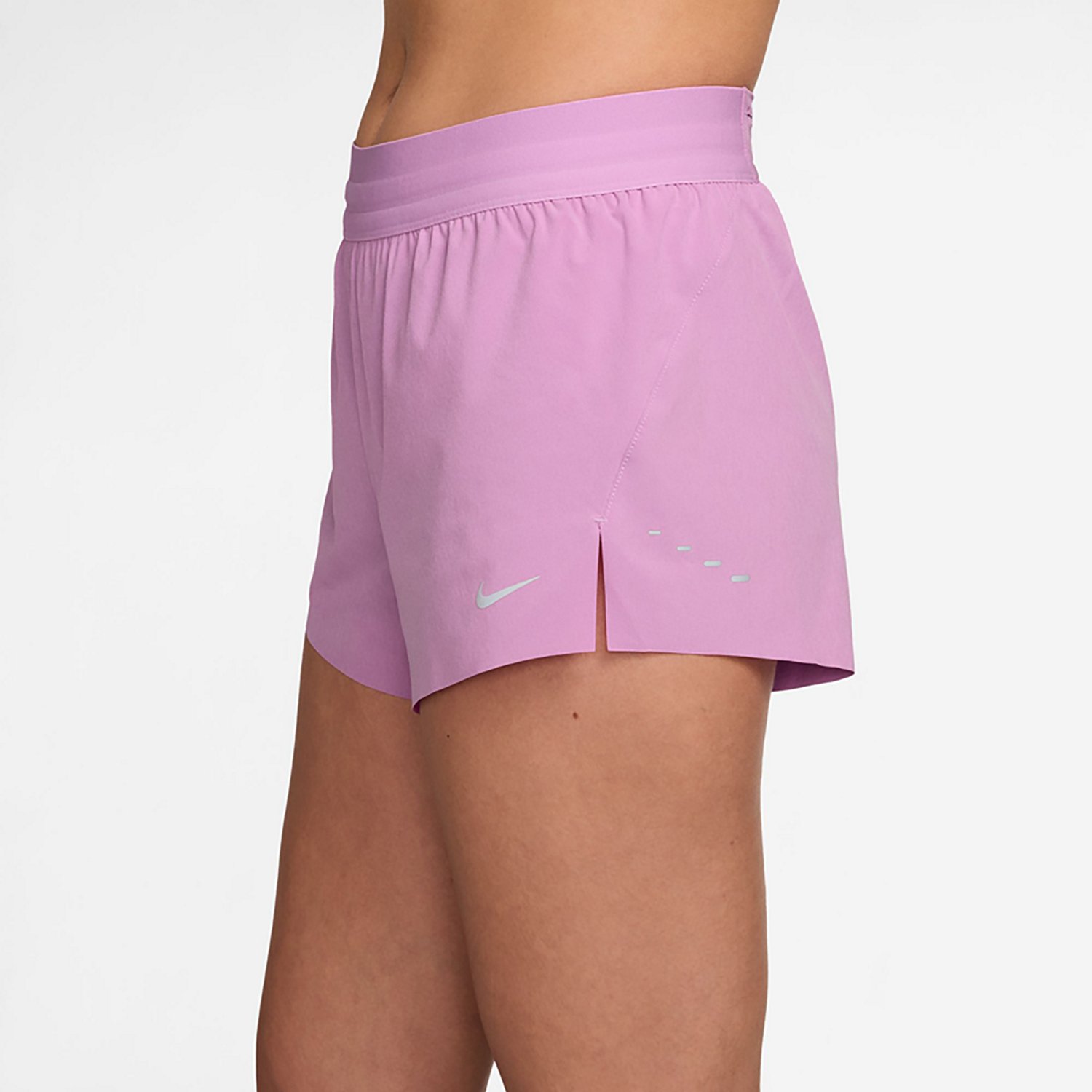 Nike Women's Swift Dri-FIT Mid Rise Running Shorts 2.5 in - view number 3