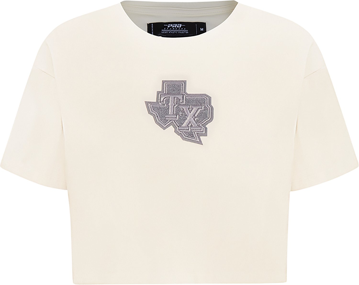 Pro Standard Women's Texas Rangers Reverse French Terry Boxy T-shirt