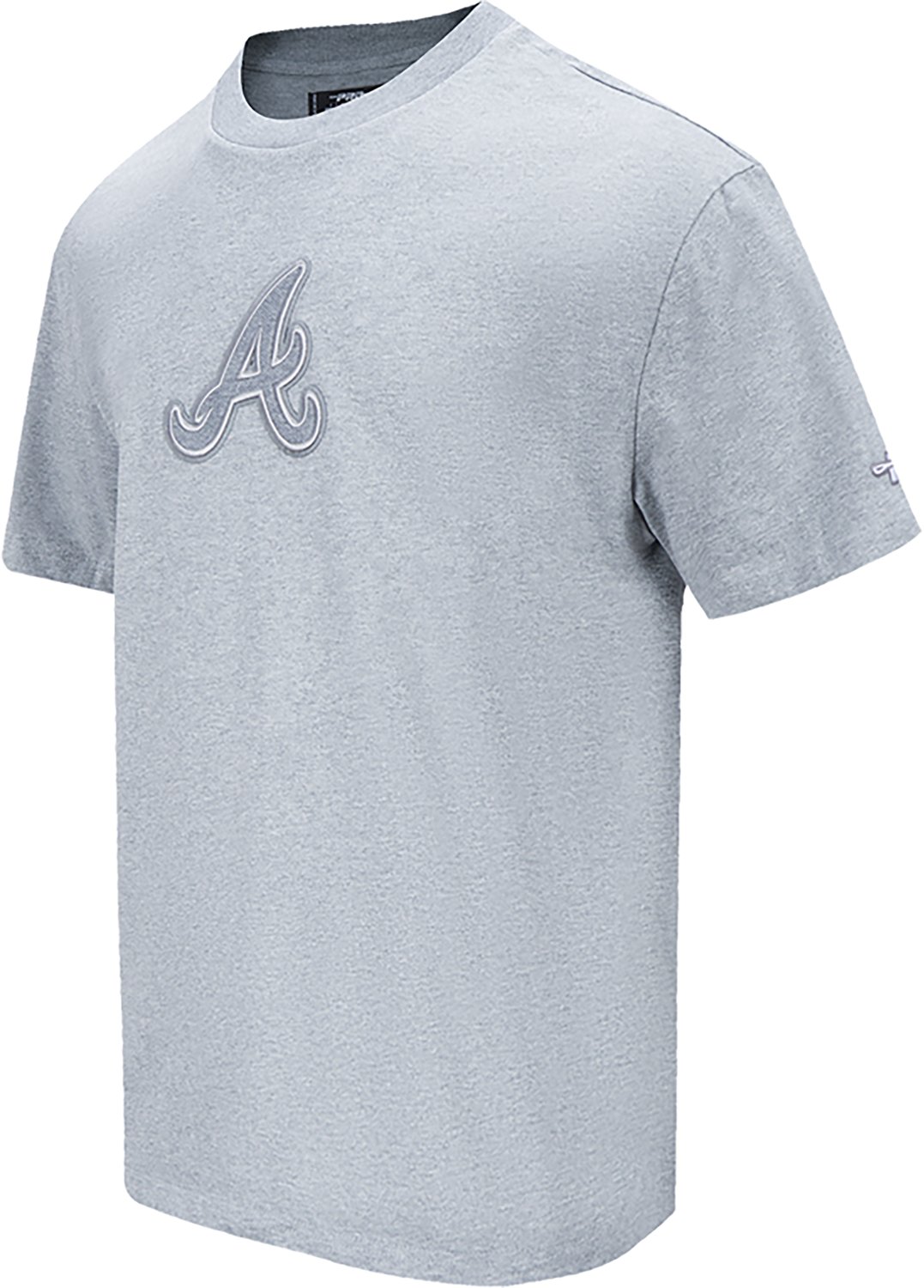 Pro Standard Men's Atlanta Braves Reverse French Terry CJ T-shirt - view number 2