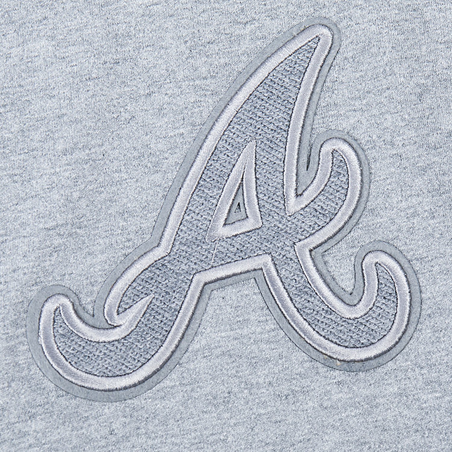 Pro Standard Men's Atlanta Braves Reverse French Terry CJ T-shirt - view number 6