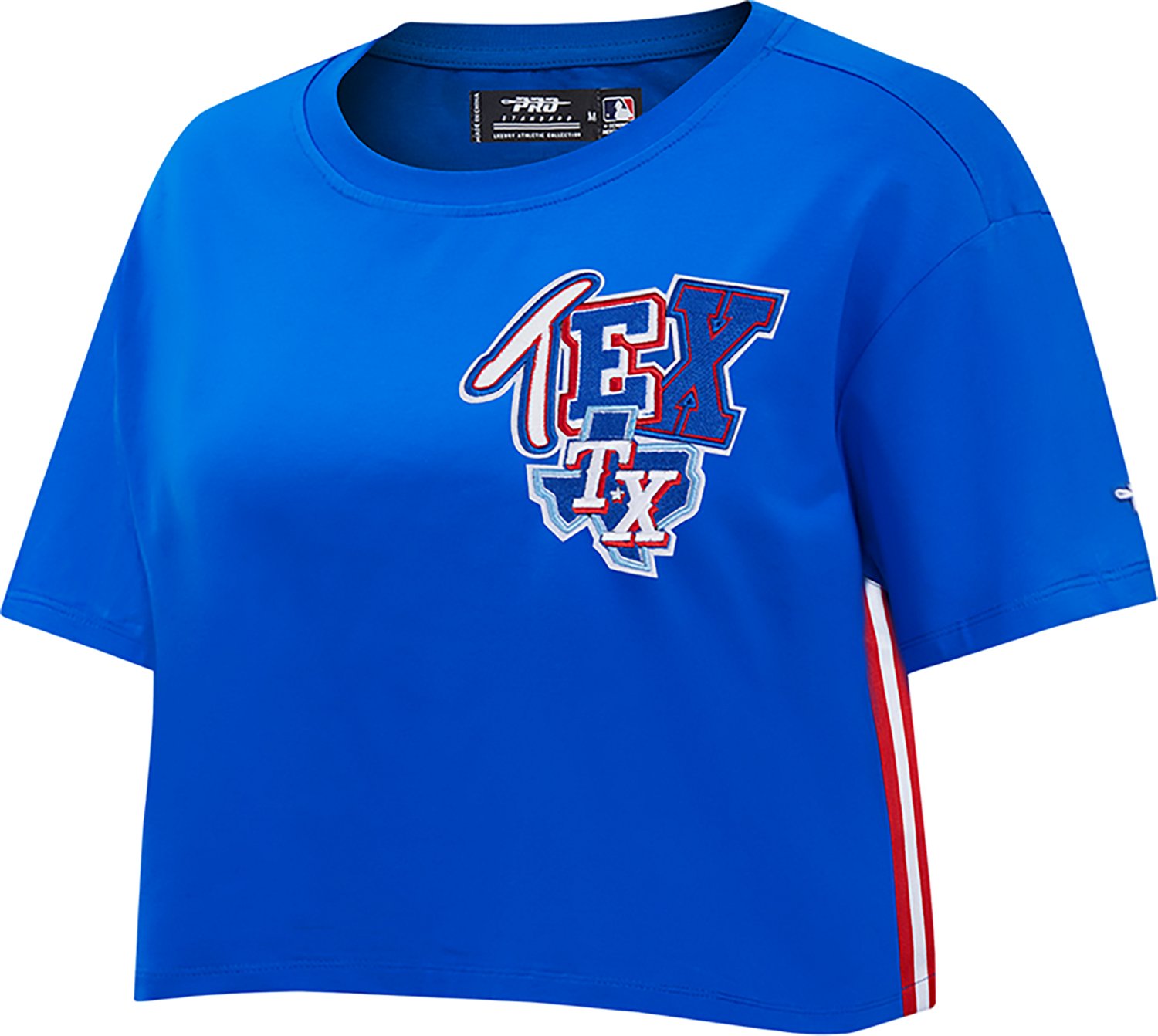 Pro Standard Women's Texas Rangers City Ransom Boxy Short Sleeve T-shirt - view number 2