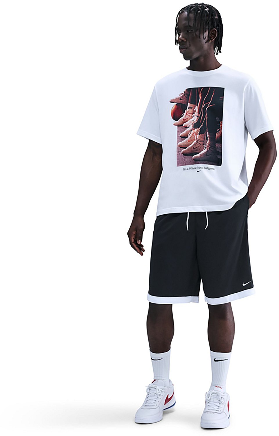 Nike Men's DNA Academy Dri-FIT Basketball Shorts 11 in - view number 3