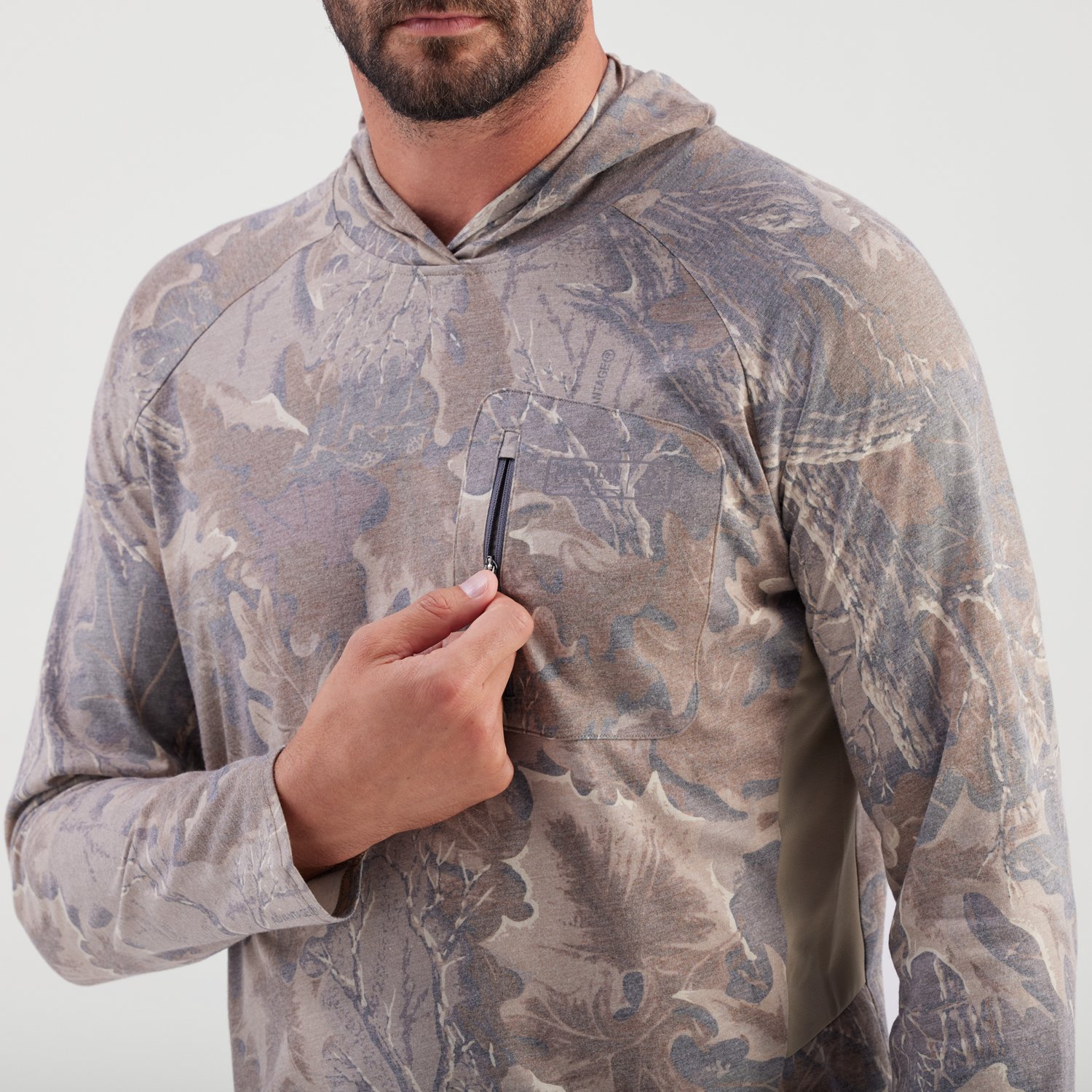 Magellan Outdoors Men's Pro Angler Tech Camo Washed Hoodie - view number 3