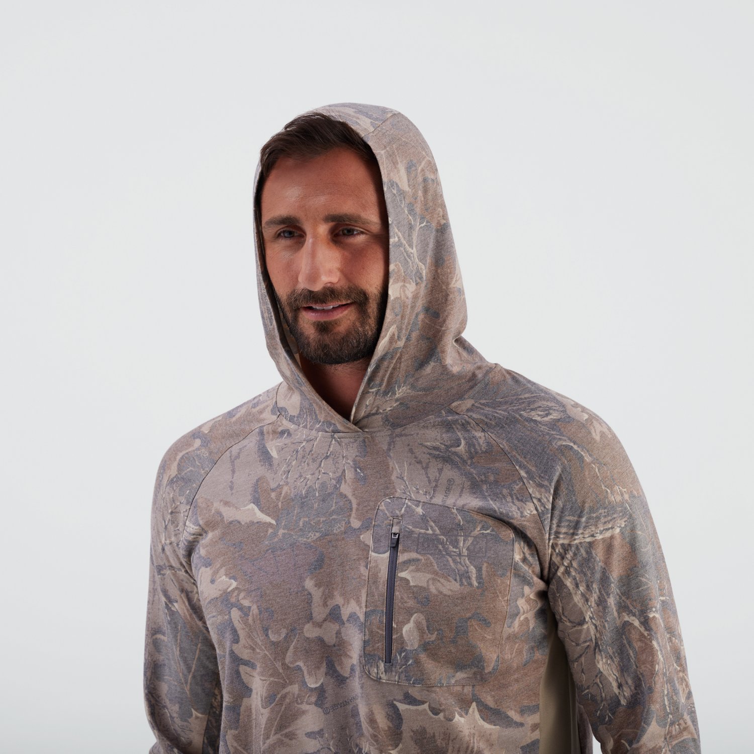 Magellan Outdoors Men's Pro Angler Tech Camo Washed Hoodie - view number 4