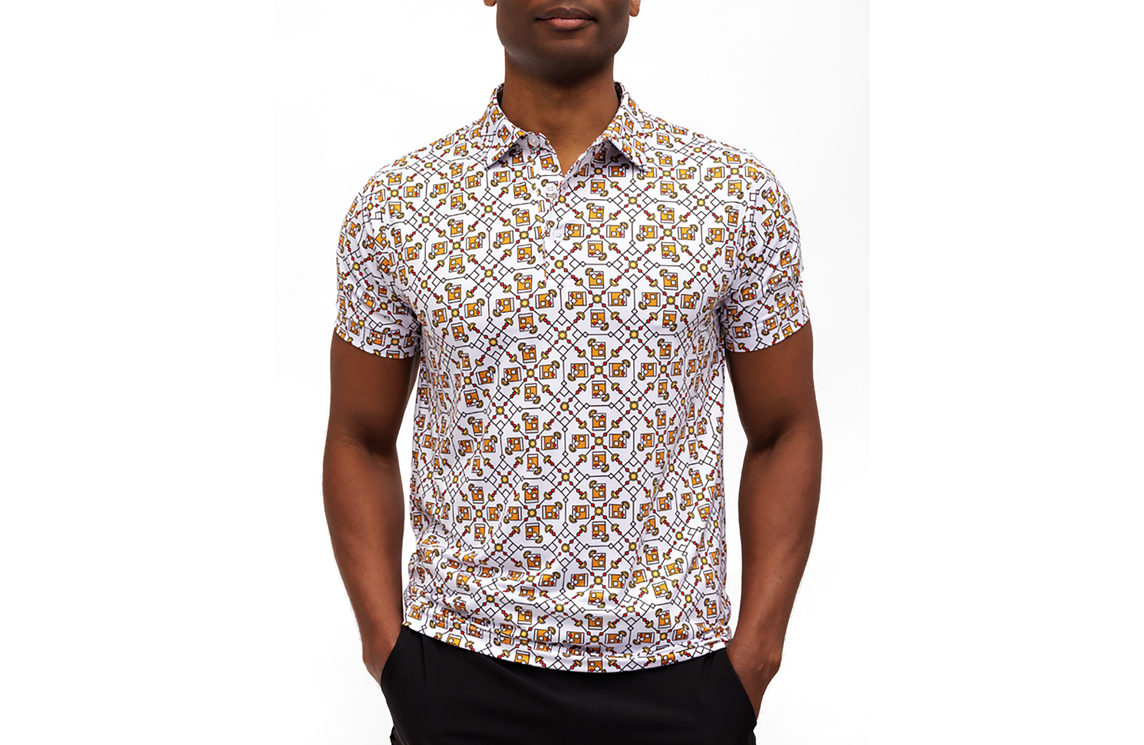 Waggle Men's Old Fashioned Polo Shirt