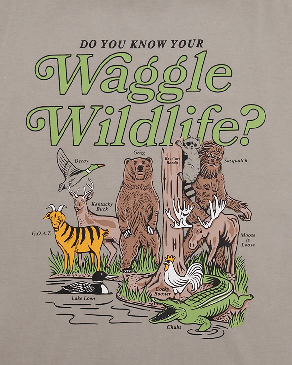 Waggle Men's Wildlife Graphic T-shirt - view number 3