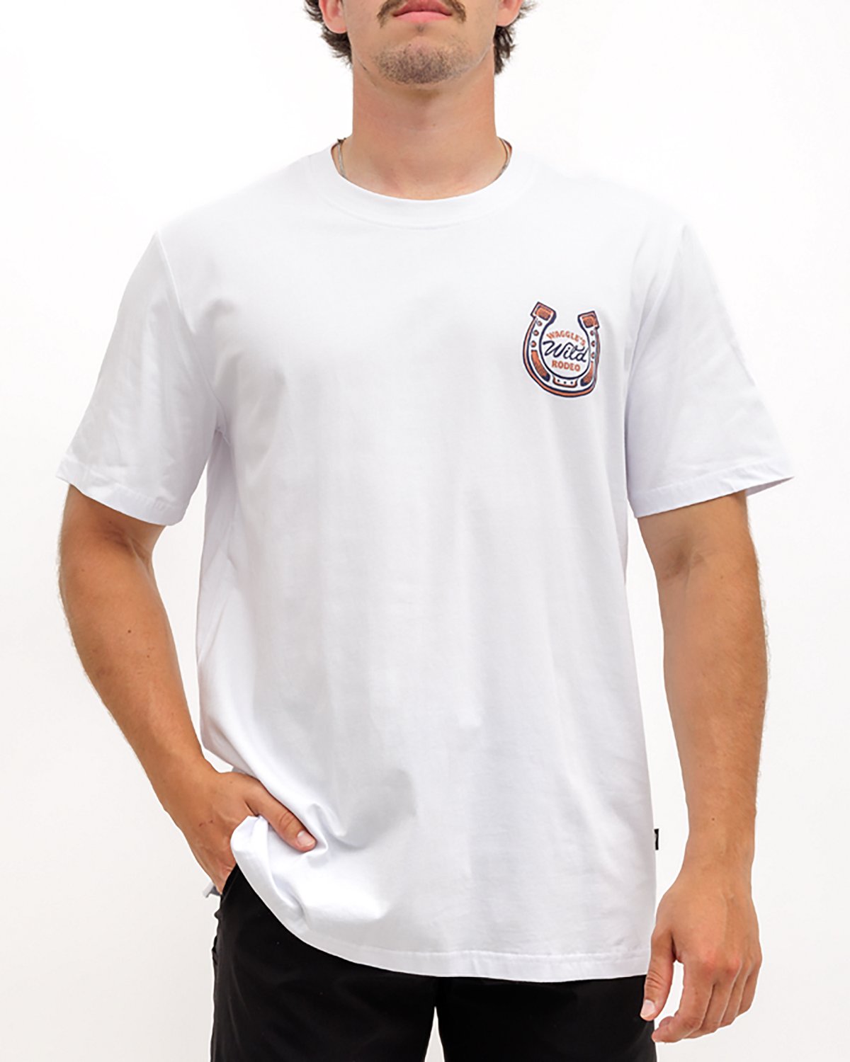 Waggle Men's Waggle's Wild Rodeo Graphic T-shirt - view number 2