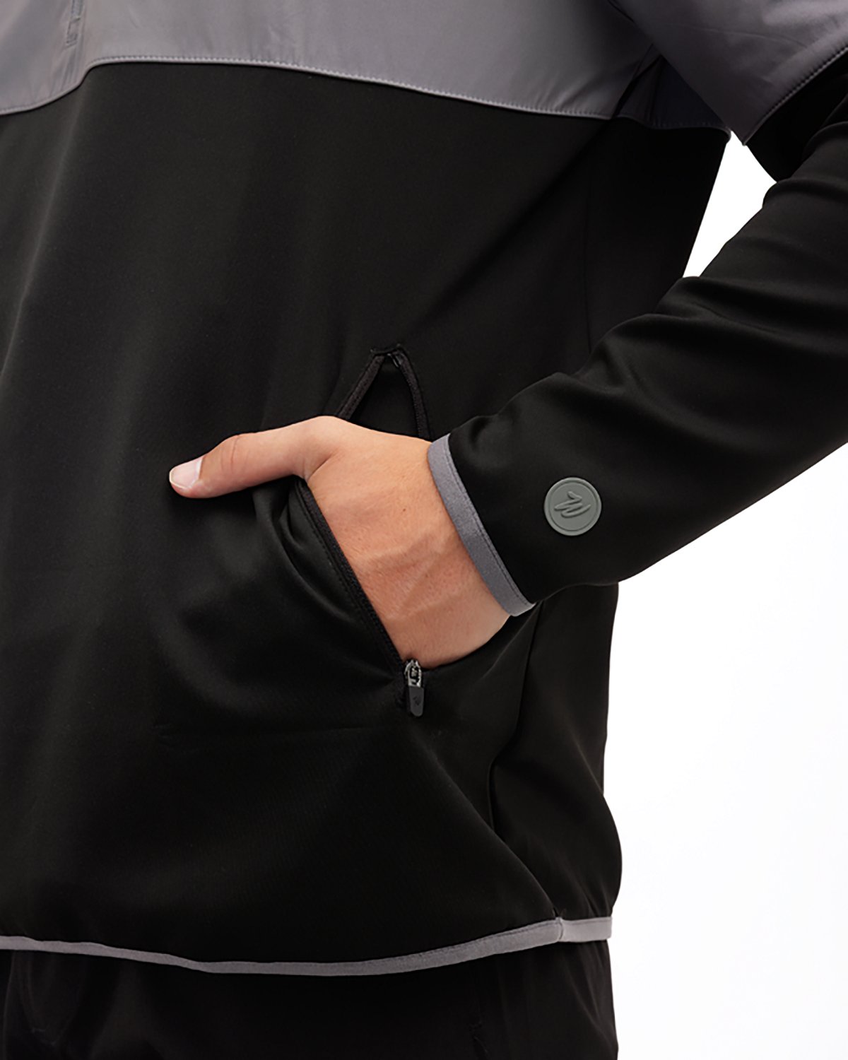 Waggle Men's Ash Zenith Full-Zip Hoodie - view number 5