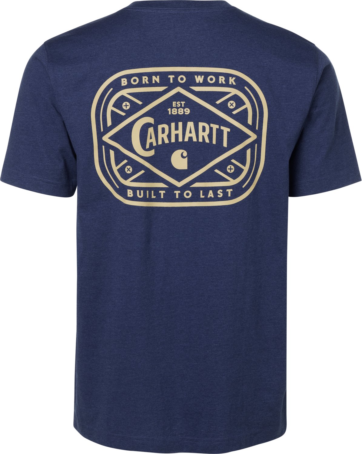 Carhartt Men's Relaxed Fit Short-Sleeve Born To Work Graphic Tee