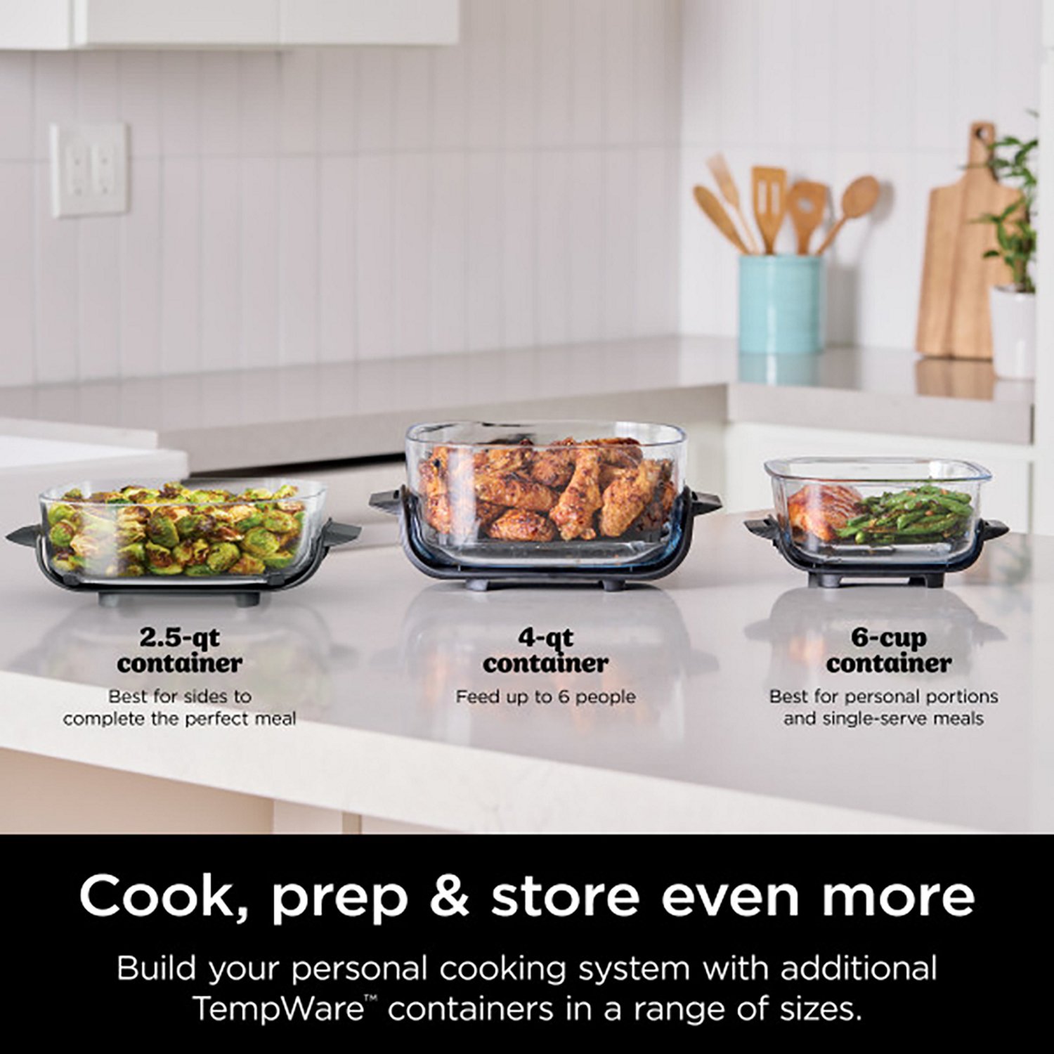 Ninja Crispi 4-in-1 Portable Glass Air Fryer Cooking System - view number 5