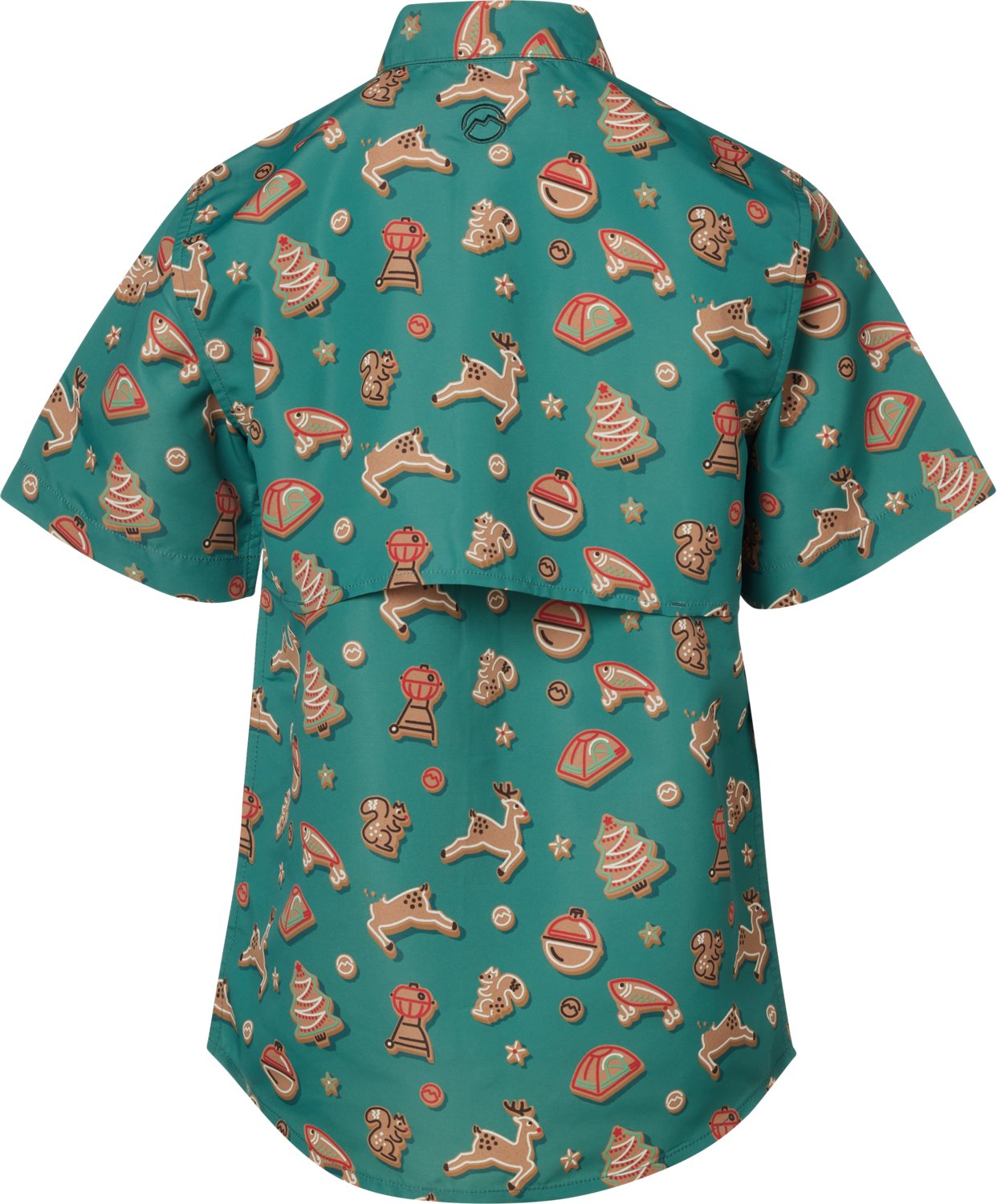 Magellan Outdoors Boys' Laguna Madre Holiday Cookies Fishing Shirt - view number 2