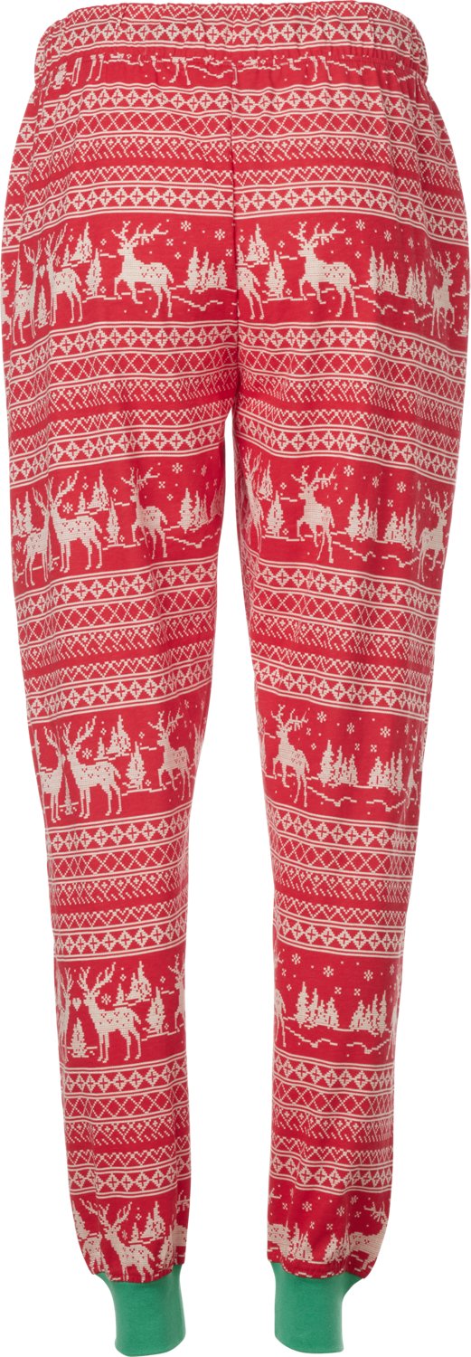 Magellan Outdoors Women's Deer Scene Fair Isle Lounge Pants - view number 2
