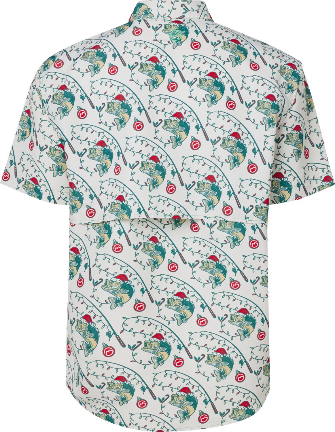 Magellan Outdoors Men's Laguna Madre Holiday Catch Fishing Shirt - view number 3